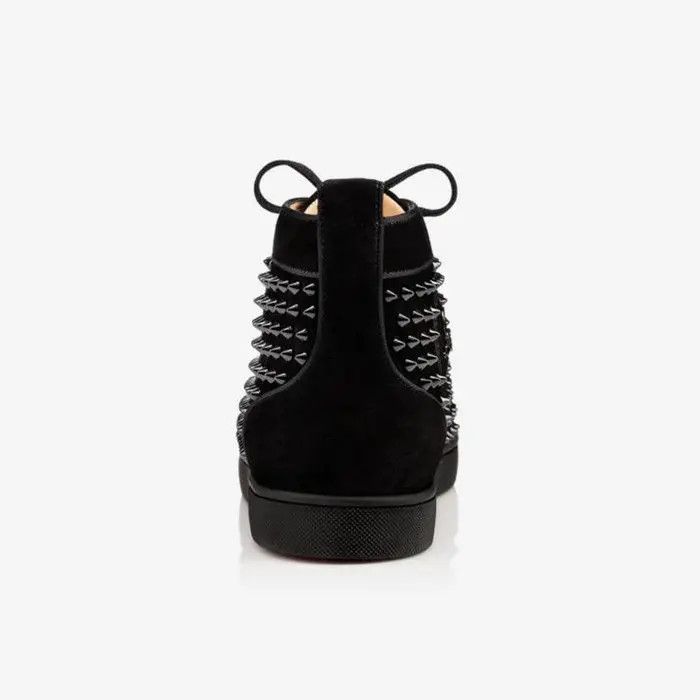 Christian Louboutin o1bcso1str1024 Louise Orlato Flat in Black Size US 12 / EU 45 - 3 Thumbnail