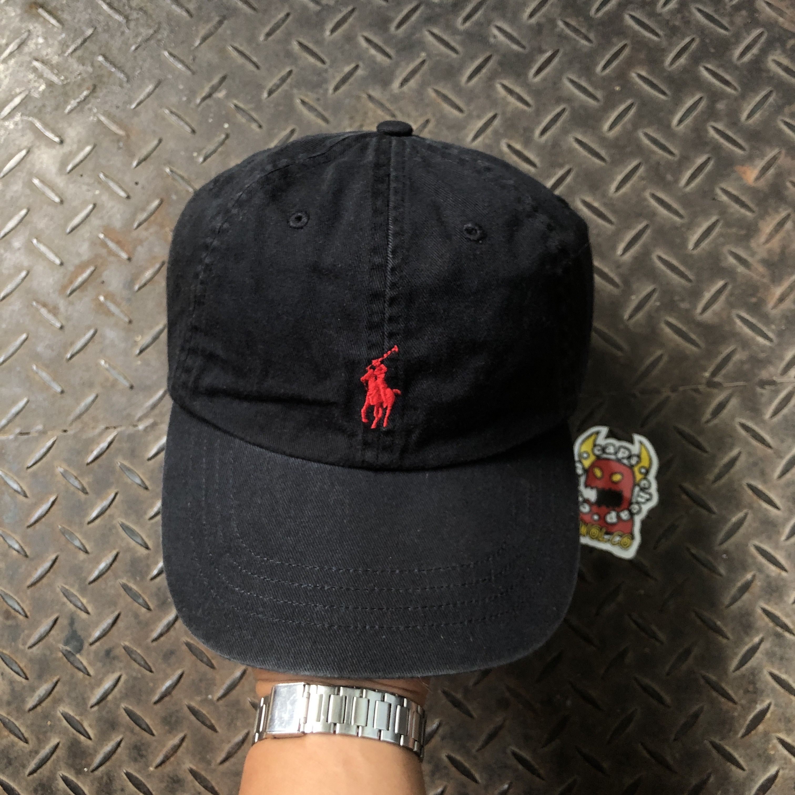 Polo Ralph Lauren Polo Ralph Lauren Black Hat Size ONE SIZE - 2 Thumbnail