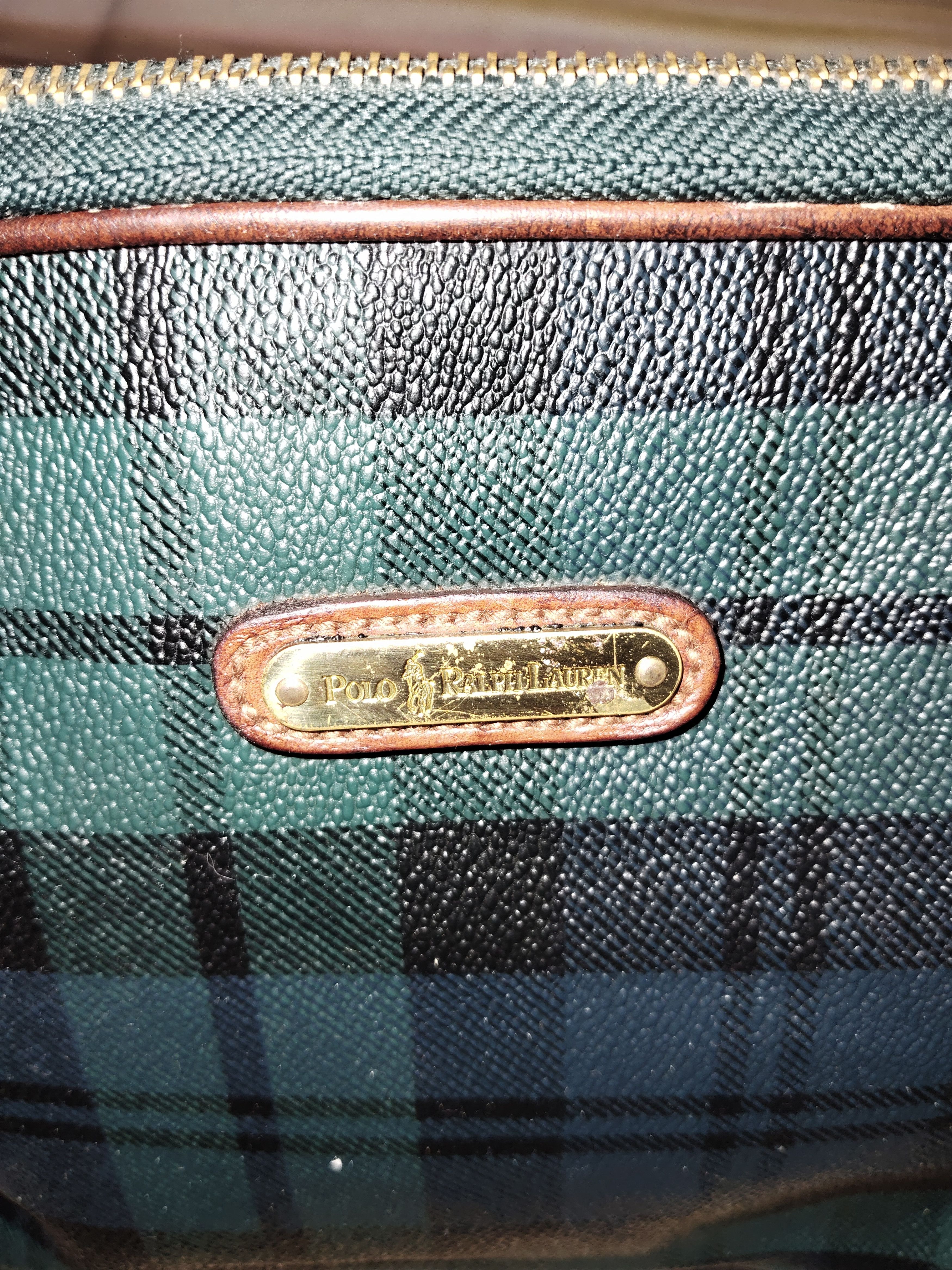 Polo Ralph Lauren POLO RALPH LAUREN Tartan Clutch Bag Size ONE SIZE - 2 Thumbnail