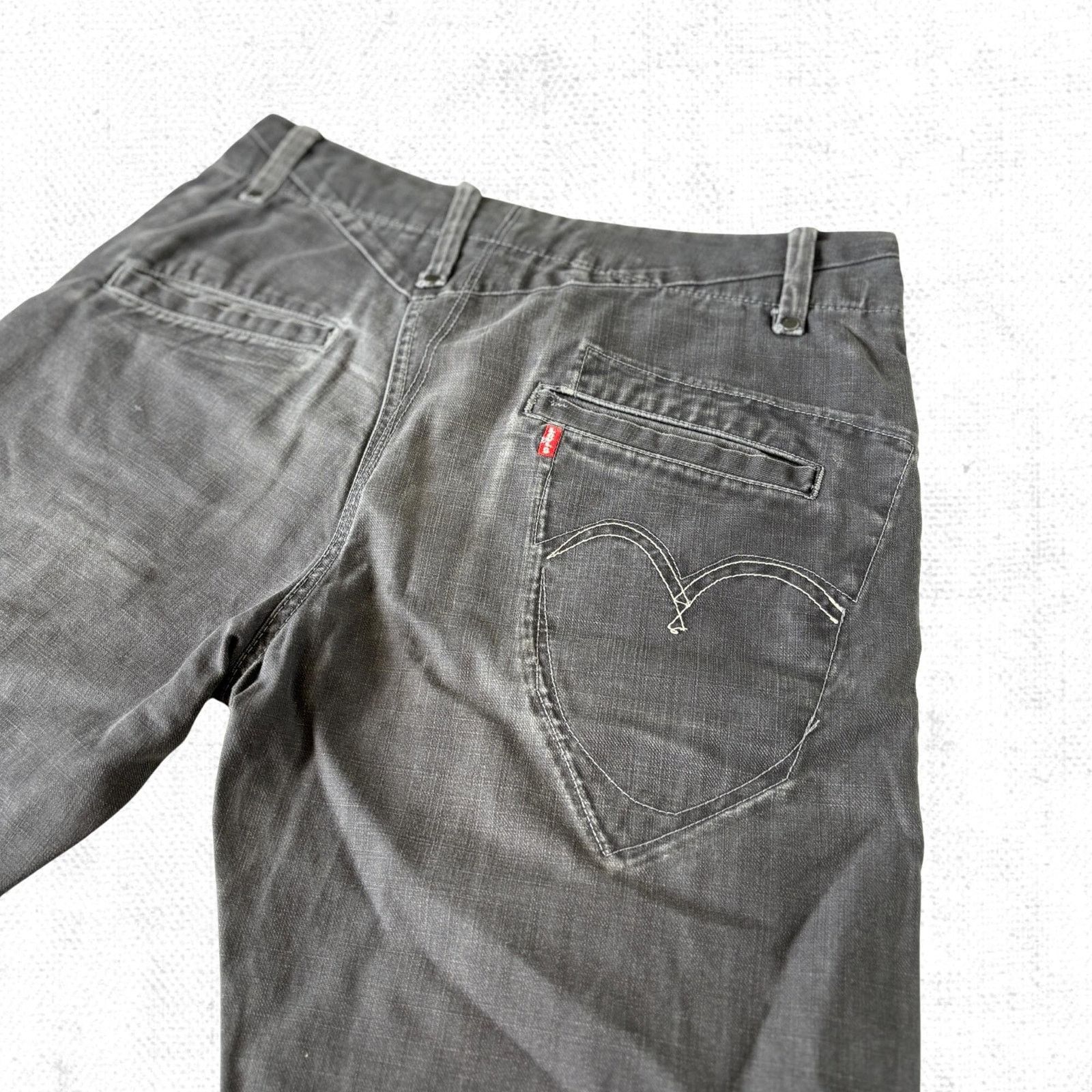 Levi's Vintage Levi's Engineered Jeans Shorts Y2K Twisted Leg Size US 31 - 1 Thumbnail