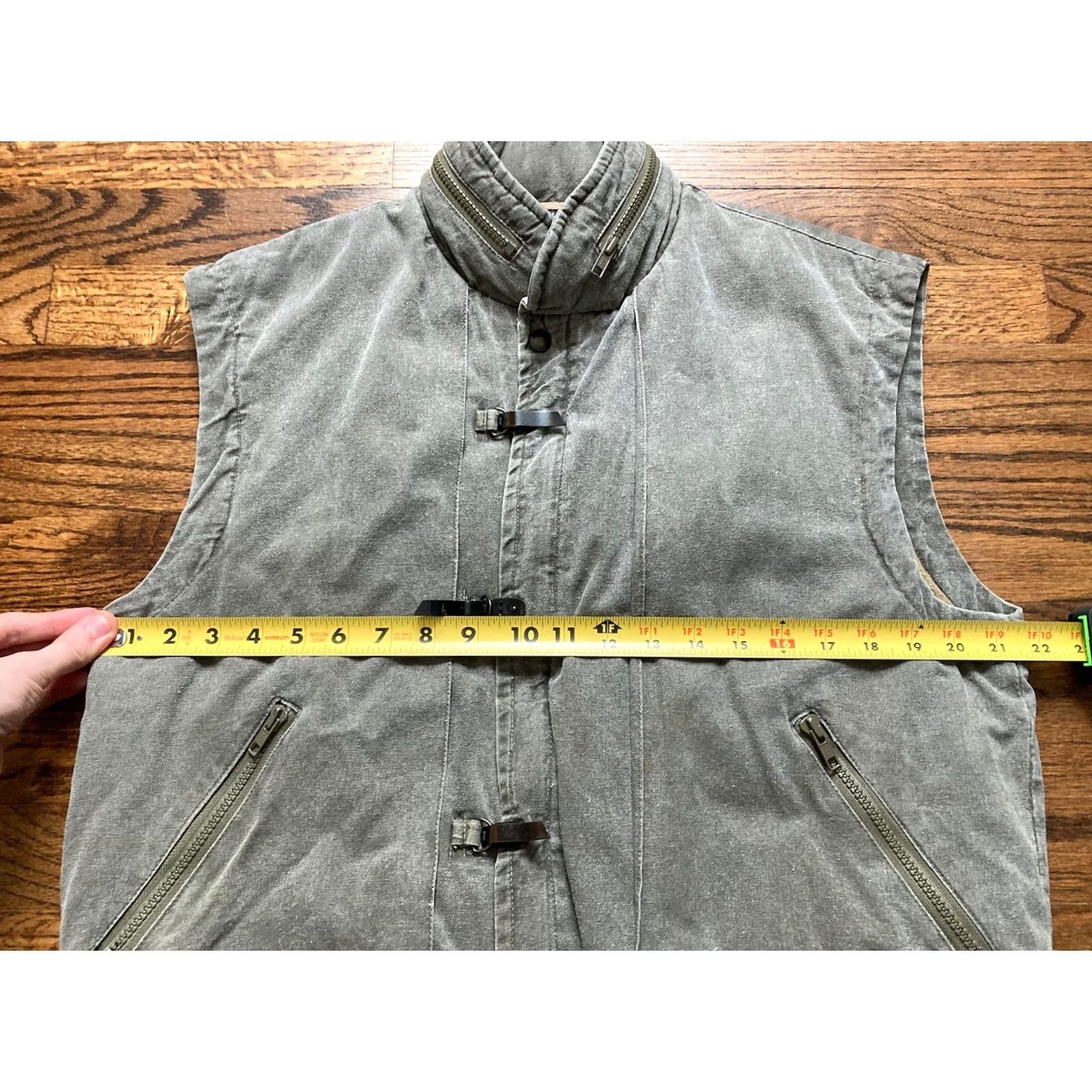 Vintage VINTAGE Sahara Club Vest Mens Size M Insulated Lined Full Zip Pockets Green Military Jacket Outdoor 80s Retro Casual Workwear Size US M / EU 48-50 / 2 - 6 Thumbnail