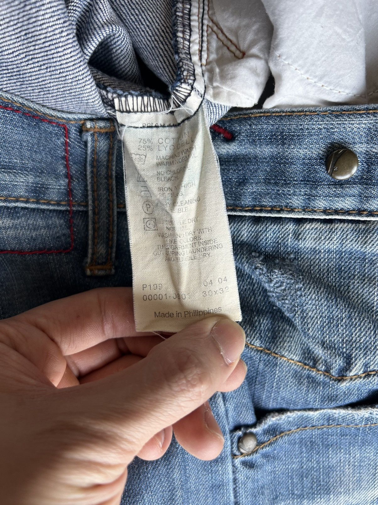 Levi's Levis Engineered Jeans Buckle Back Tag W30 Actual Size US 30 / EU 46 - 7 Thumbnail
