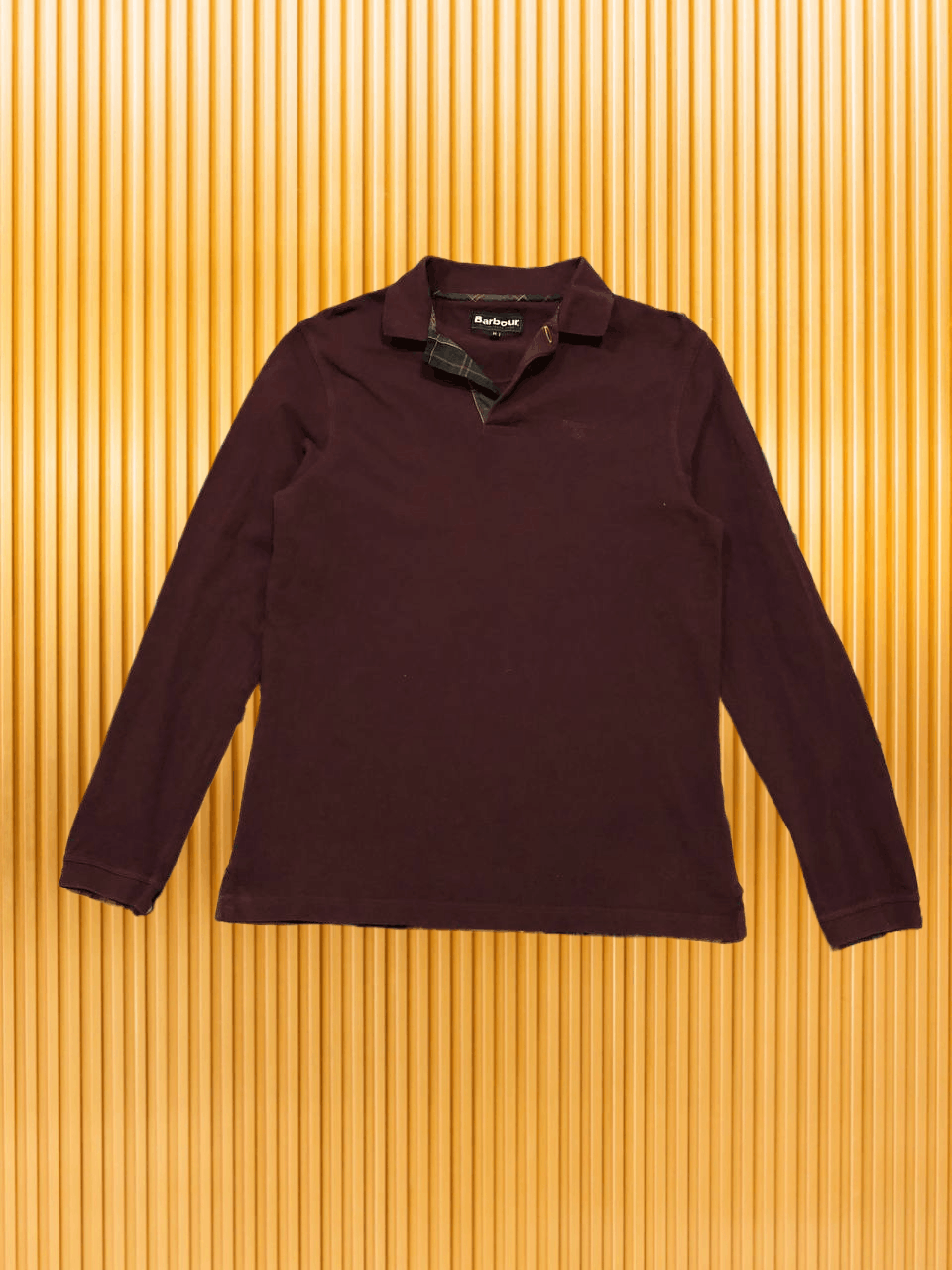 Barbour Y2K Long Sleeve M logo Barbour luxury Vintage Size US M / EU 48-50 / 2 - 1 Thumbnail