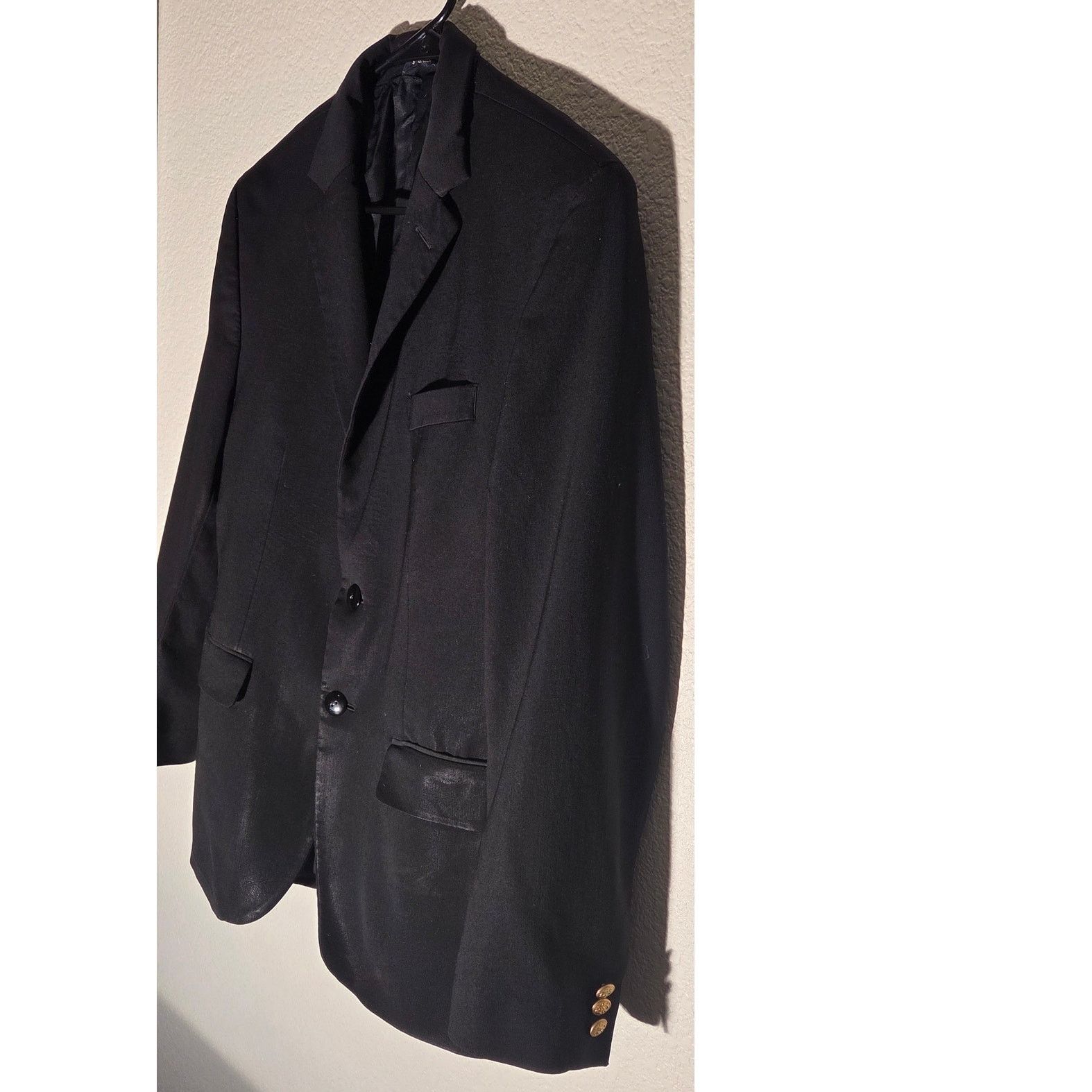 Banana Republic Banana Republic Tailored Fit Black Blazer - Size 40R Size US M / EU 48-50 / 2 - 3 Thumbnail