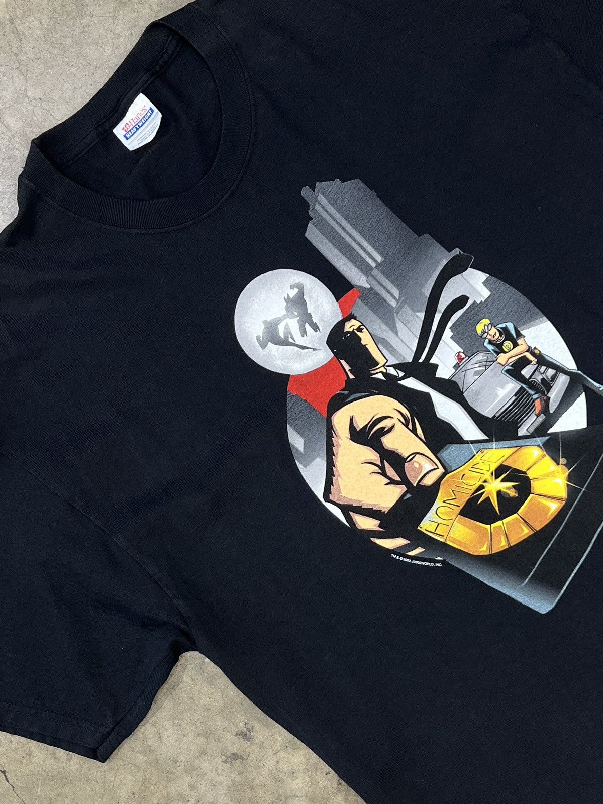 DC Comics Vintage 2002 Detective Batman Homicide Tee XL Size US XL / EU 56 / 4 - 1 Thumbnail