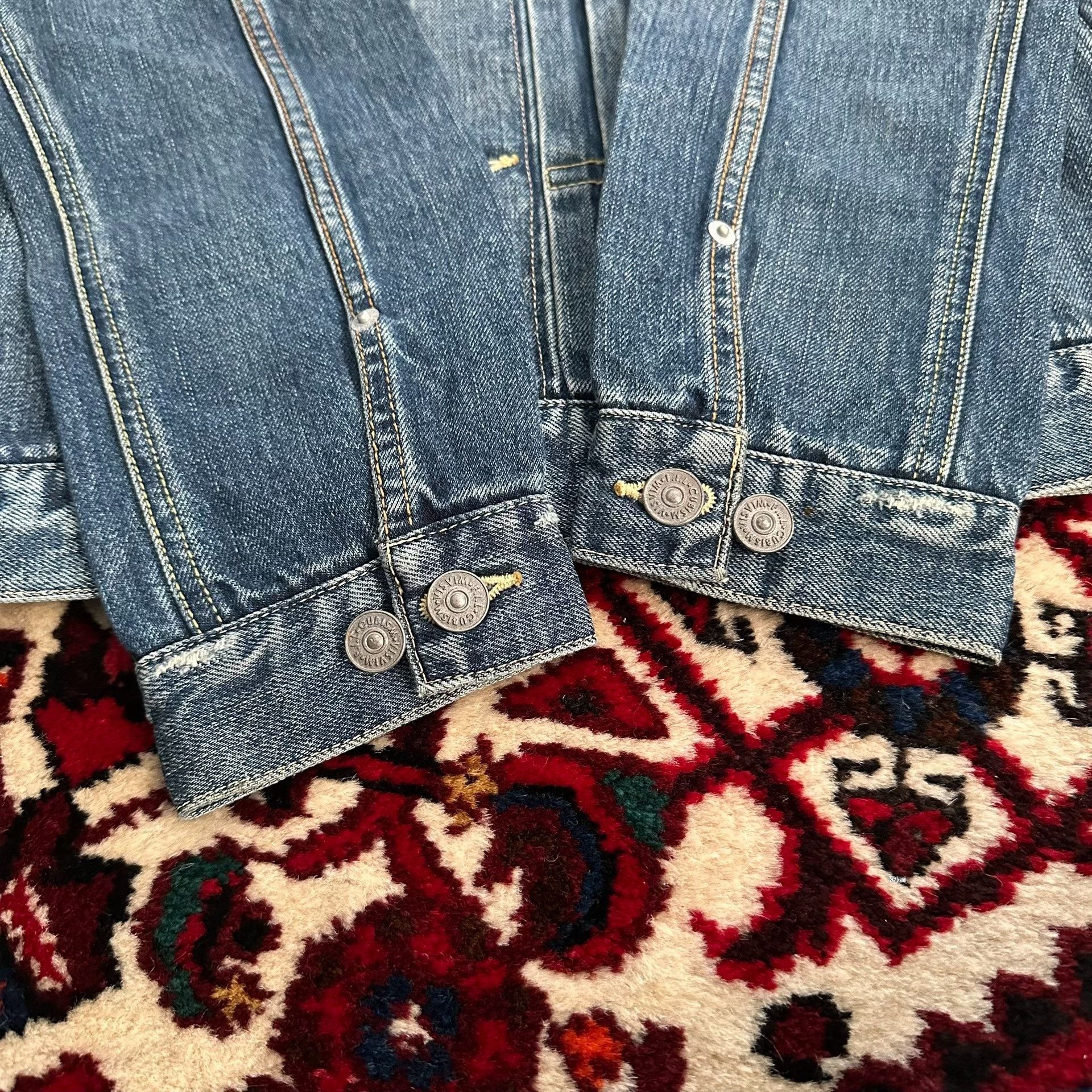 Visvim visvim 11aw 101 Yellow Clay Denim Jacket Size US S / EU 44-46 / 1 - 8 Thumbnail