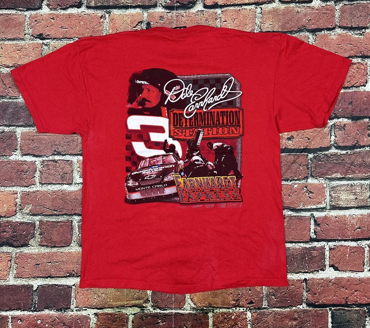 Chase Authentics Vintage Dale Earnhardt Express NASCAR T-Shirt Double Sided Size US L / EU 52-54 / 3 - 2 Thumbnail