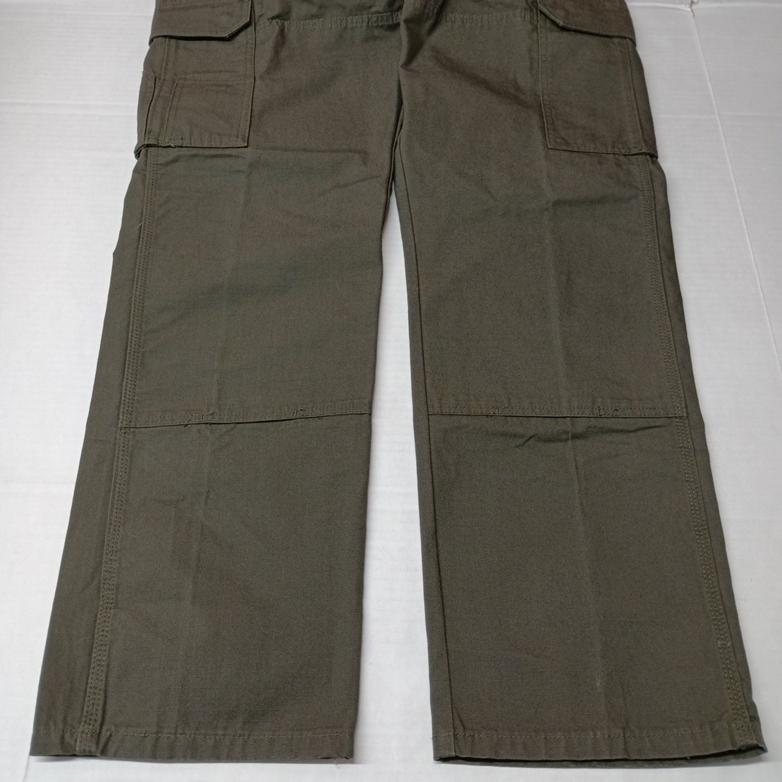 Wrangler Wrangler Ripstop Cargo Pants Men's 34x34 Green Relaxed Fit Size US 34 / EU 50 - 3 Thumbnail