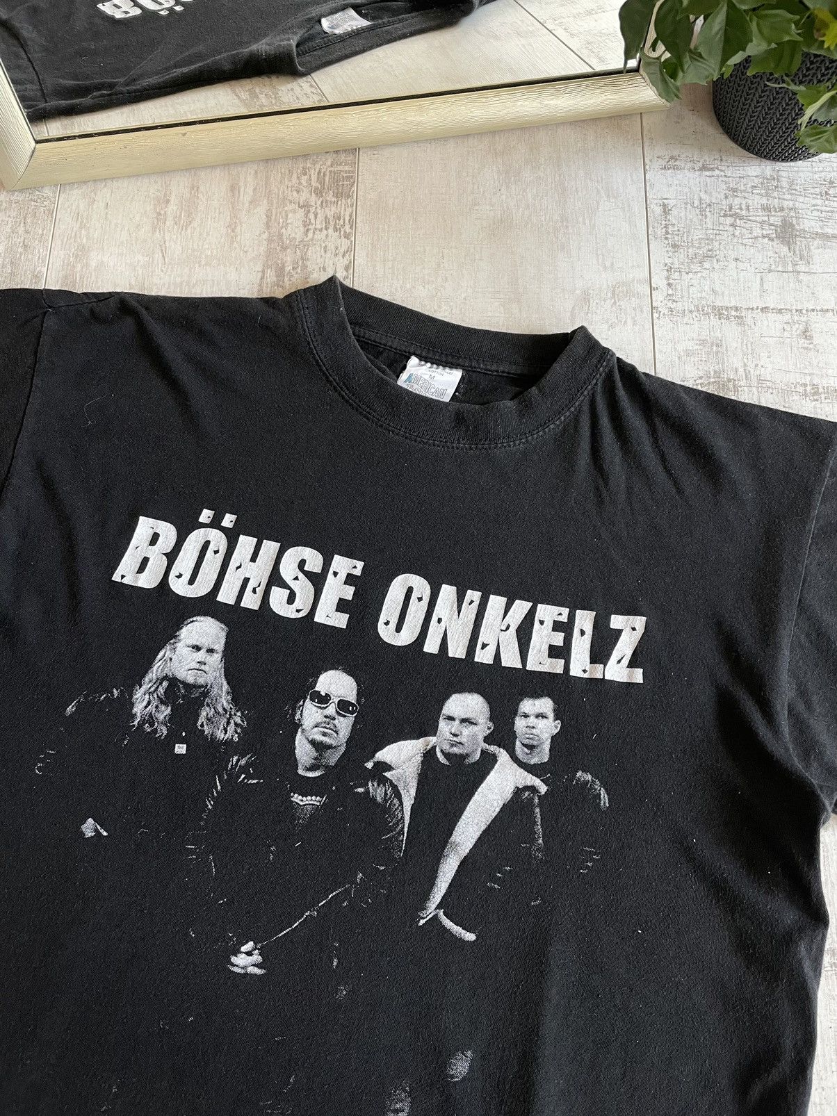 Band Tees × Vintage Vintage Böhse Onkelz 90’s Band T-Shirt RARE Size US M / EU 48-50 / 2 - 3 Thumbnail