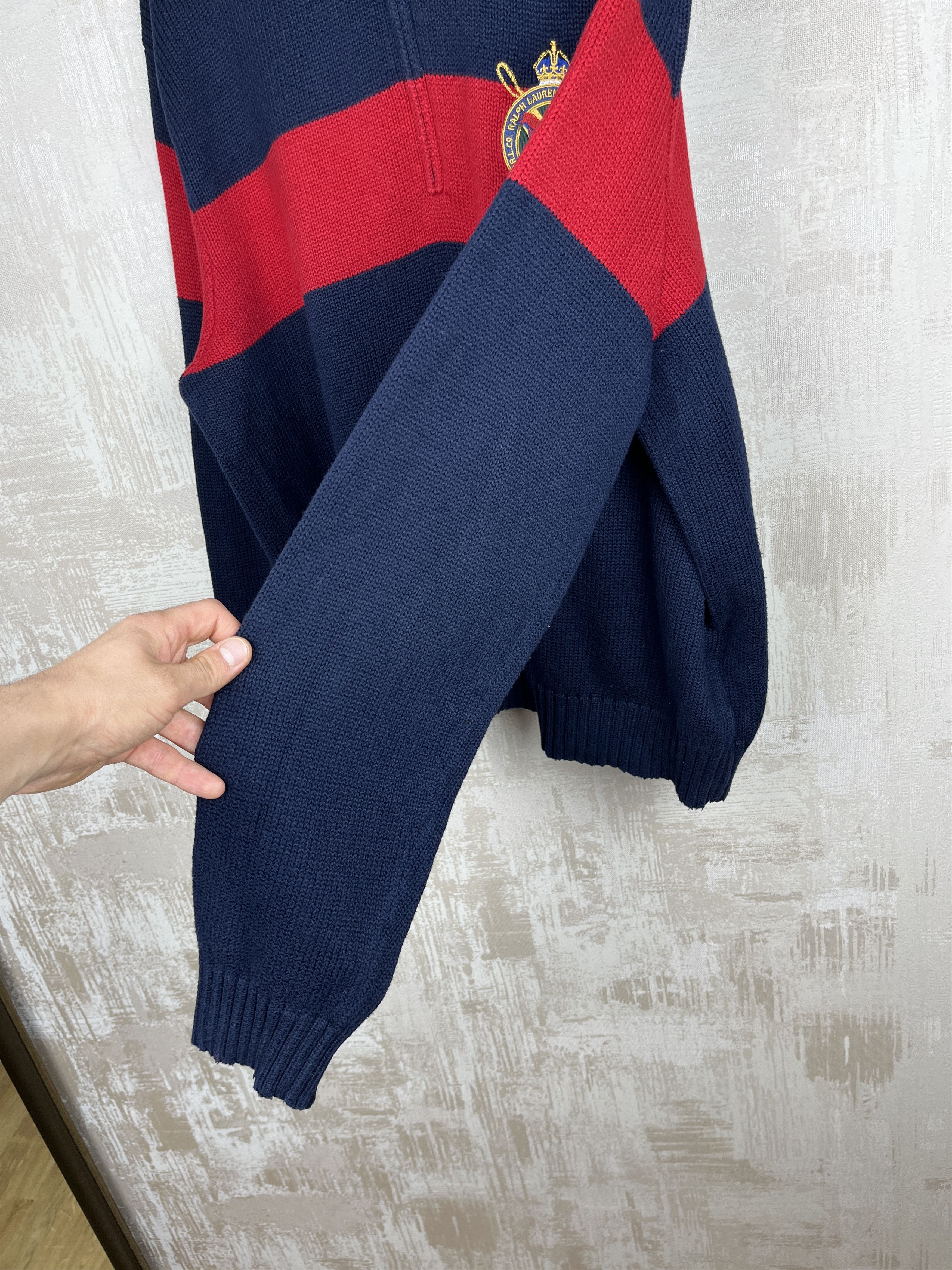 Polo Ralph Lauren Polo Ralph Lauren PRL Club N.Y.C. 1/4 Zip Pullover Sweater Size US XXL / EU 58 / 5 - 17 Thumbnail