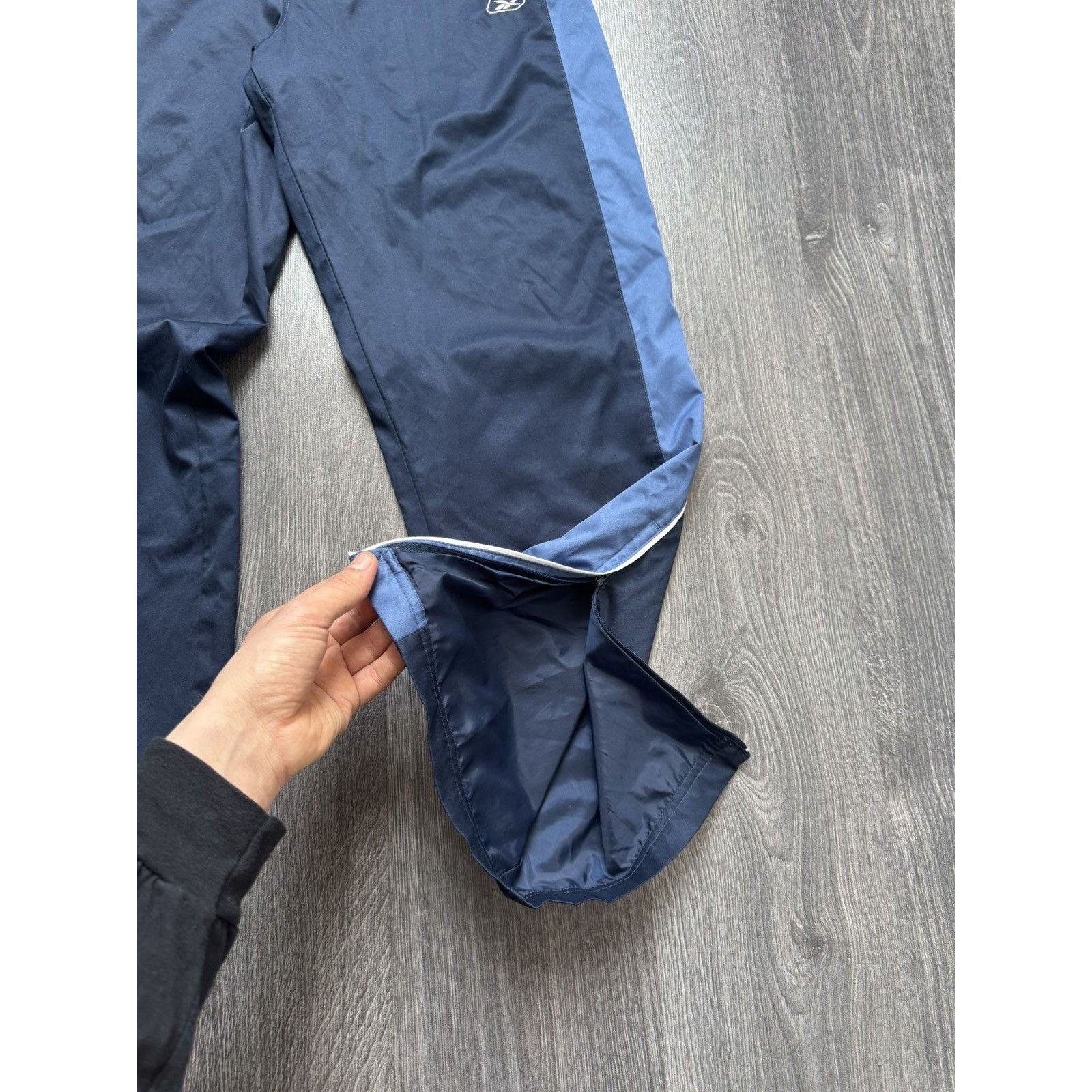 Reebok Y2K Vintage Reebok Nylon Drill Zip Pants Size US 32 / EU 48 - 3 Thumbnail