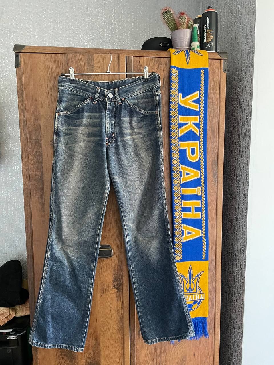 Diesel × If Six Was Nine × Japanese Brand Diesel vintage y2k faded jeans Size US 27 - 2 Thumbnail