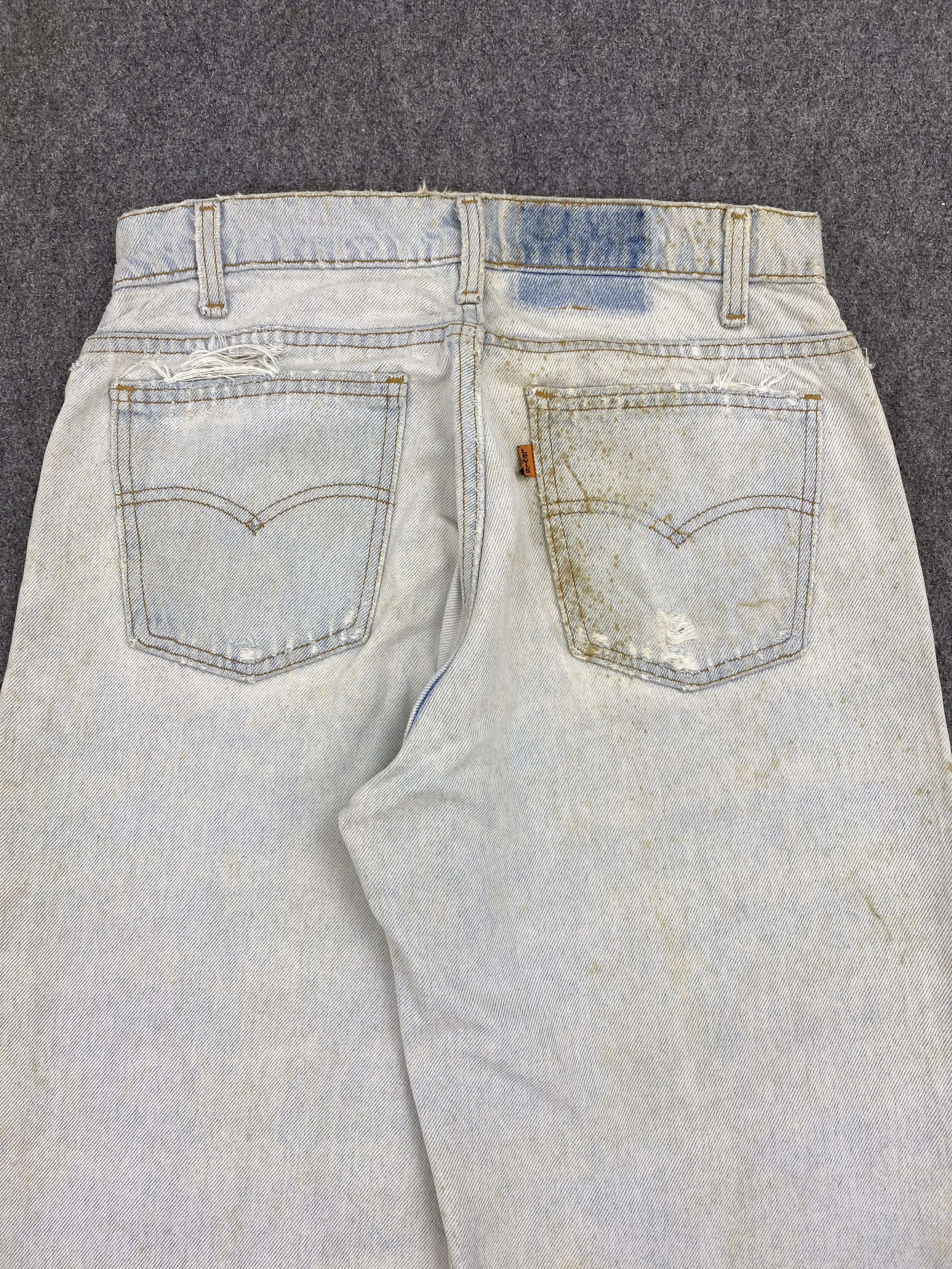 Levi's × Vintage Light Washed Vintage 90s Levis 560 Orange Tabs Jeans Size US 29 - 4 Thumbnail
