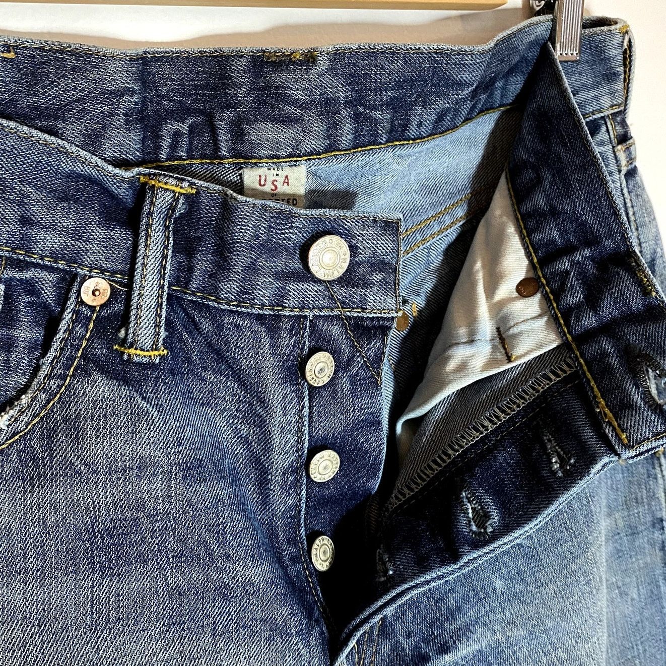RRL Ralph Lauren RRL Double RL Ralph Lauren Selvedge Slim Boot Jeans 31x30 Size US 31 - 5 Thumbnail