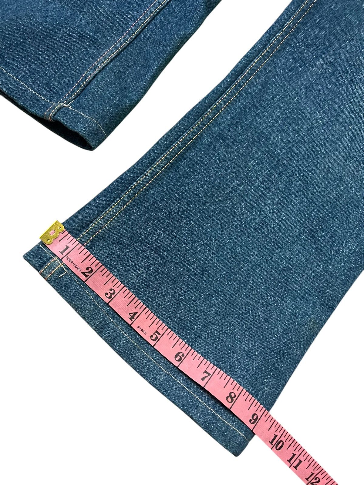 If Six Was Nine × Le Grande Bleu (L.G.B.) JAMGLE JAM JAPAN FLARE DISTRESS JEANS Size US 32 / EU 48 - 18 Thumbnail