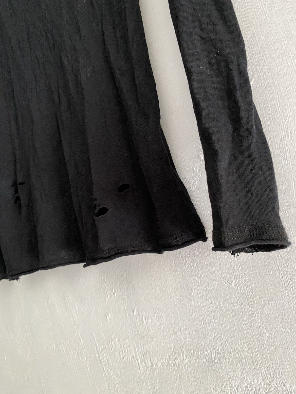 If Six Was Nine × Japanese Brand × Le Grande Bleu (L.G.B.) Vintage zara pocket distressed longsleeve tshirts Size US M / EU 48-50 / 2 - 4 Thumbnail