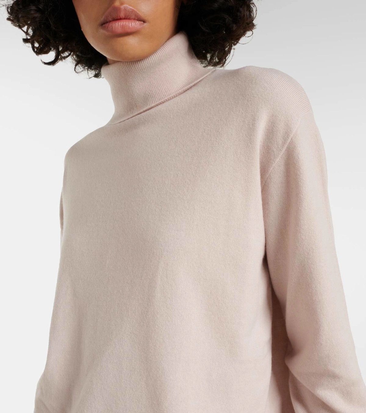 Brunello Cucinelli o1y0725 Cashmere Blend Sweater in Ivory Size L / US 10 / IT 46 - 2 Thumbnail
