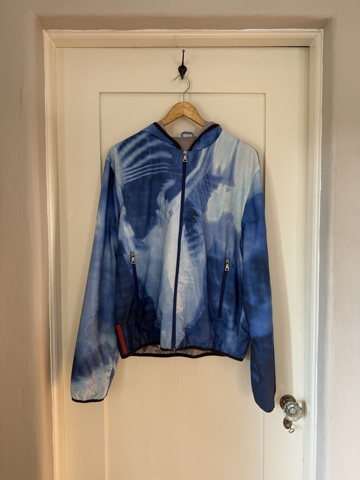 Prada SS00 Prada Sport Royal Blue Cloud Jacket Size US L / EU 52-54 / 3 - 1 Thumbnail
