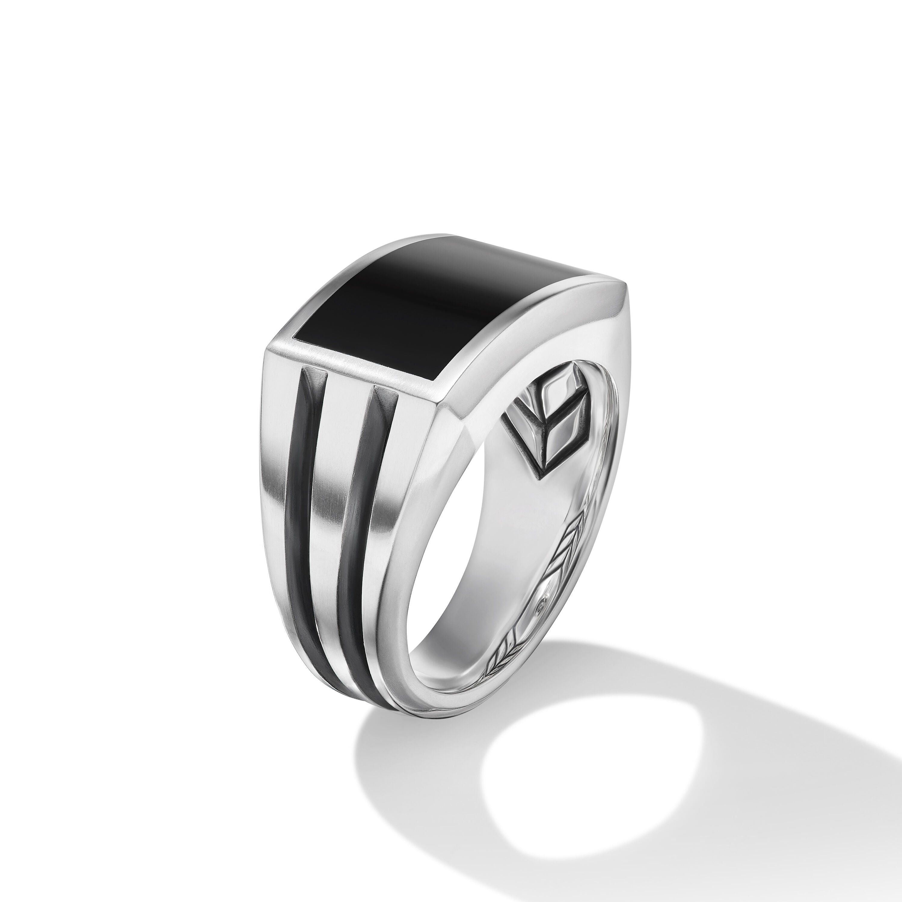 David Yurman o1w1db11025 R25658M /Size 6 / Rings in Silver/Black Size ONE SIZE - 3 Thumbnail