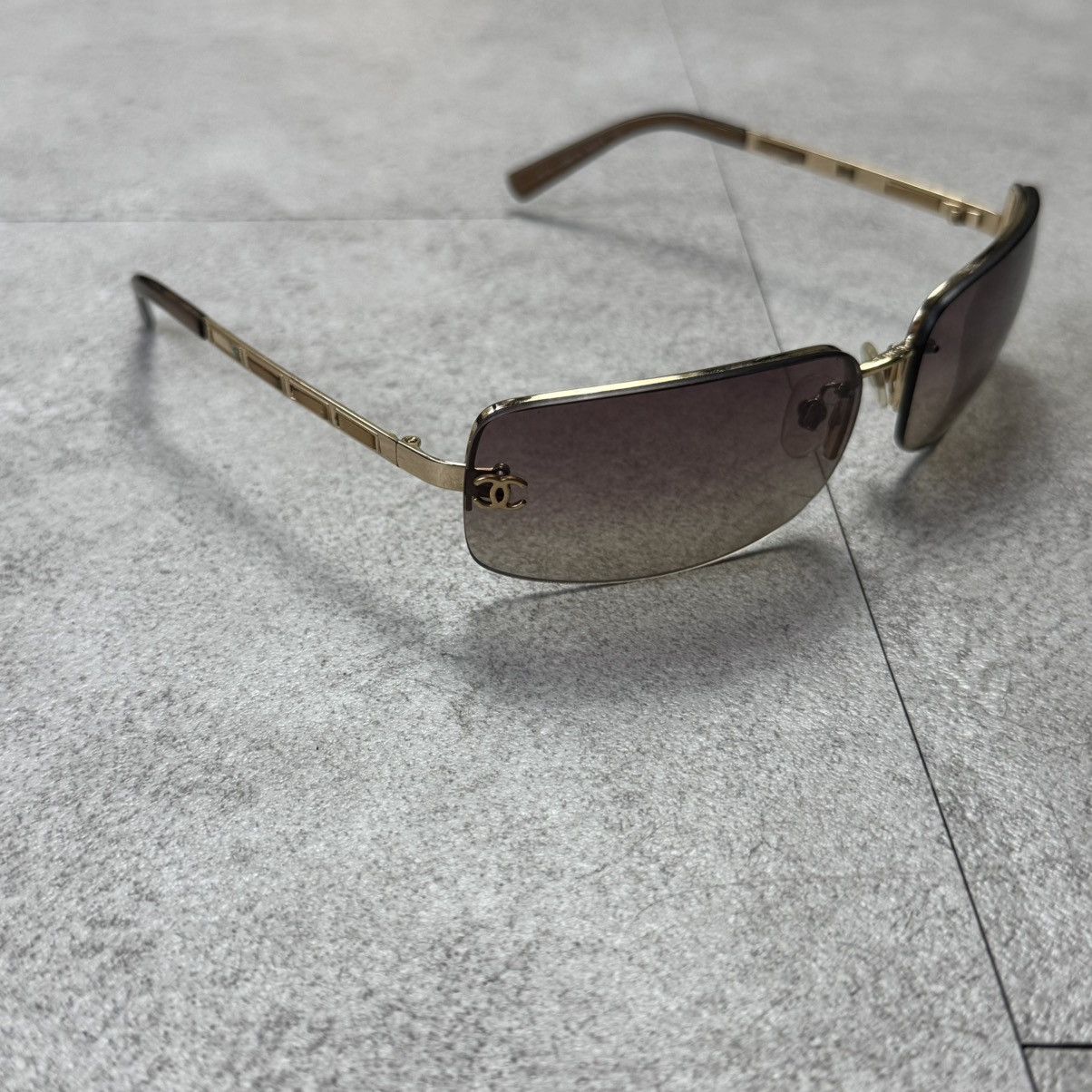 Chanel CHANEL CC Aviator Polarized Sunglasses 4113 Size ONE SIZE - 4 Thumbnail