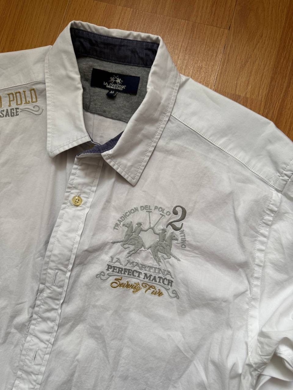 La Martina Vintage La Martina 90S Rare shirt Y2K Retro rare hype Size US M / EU 48-50 / 2 - 2 Thumbnail