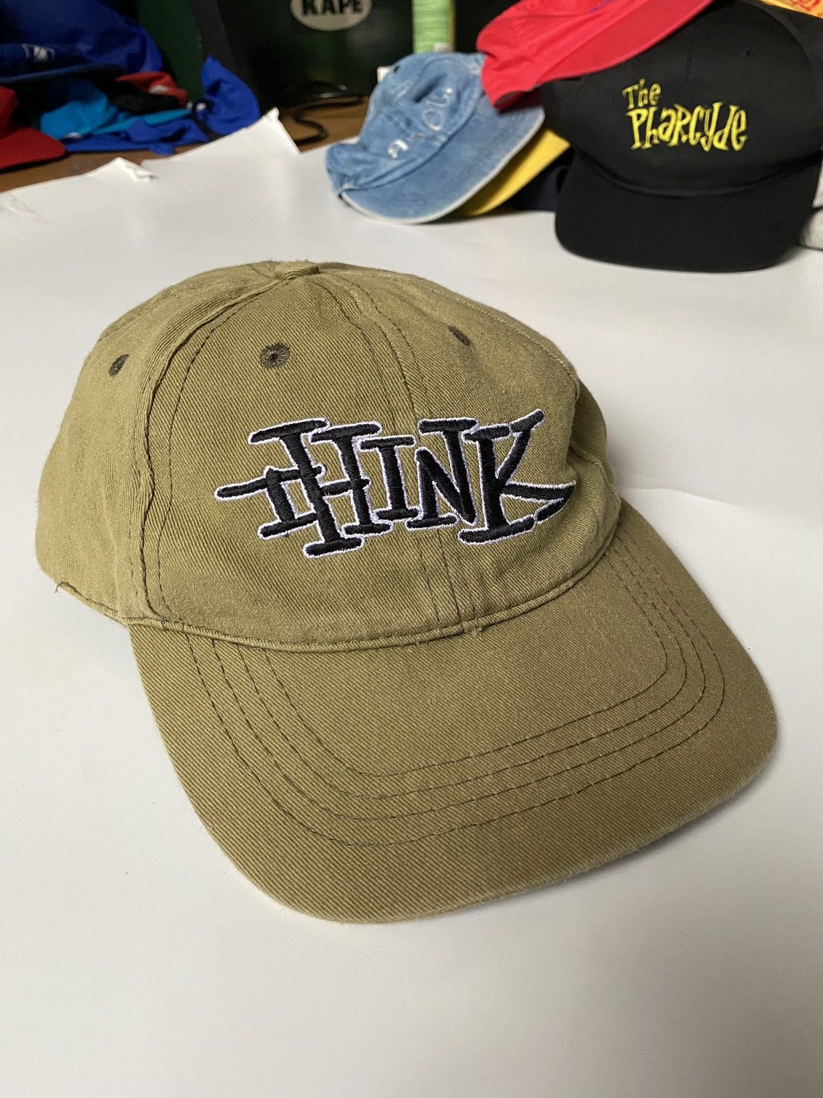 Think Skateboards × Vintage THINK SKATEBOARD Snapback / hat Size ONE SIZE - 3 Thumbnail