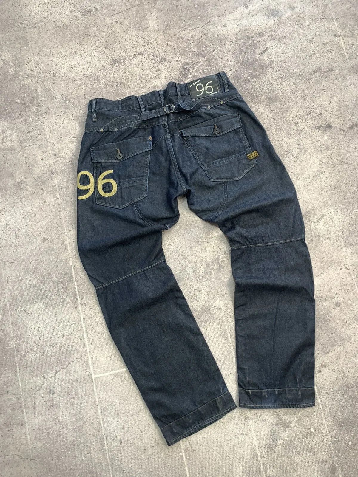 G-Star Vintage Y2K pants cargo baggy fit sk8 opium faded Size US 34 / EU 50 - 16 Thumbnail