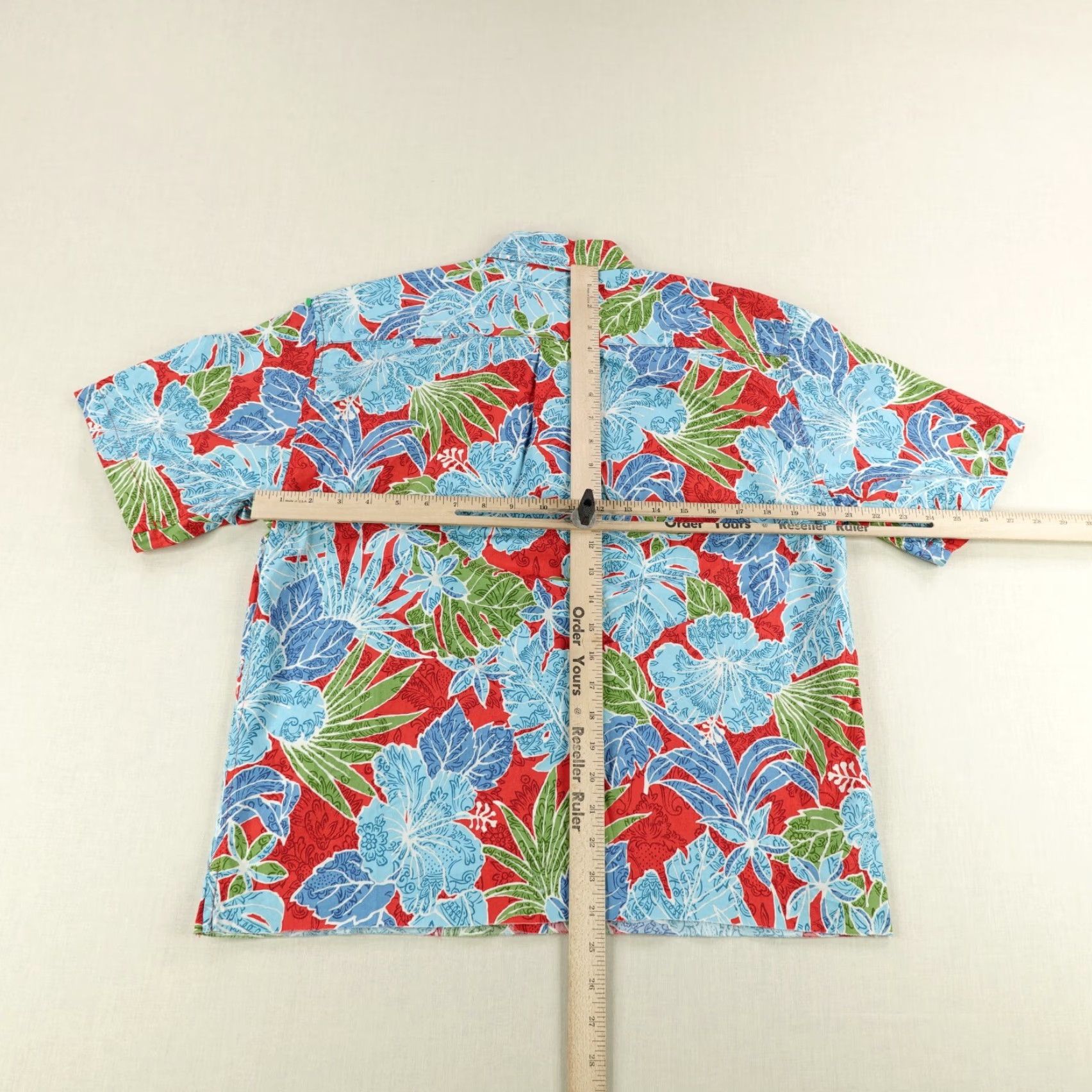 Tori Richard VINTAGE Tori Richard Hawaiian Shirt Men Small Short Sleeve Button-Up Cotton Floral Beach Tropical Aloha Techniques Size US S / EU 44-46 / 1 - 6 Thumbnail