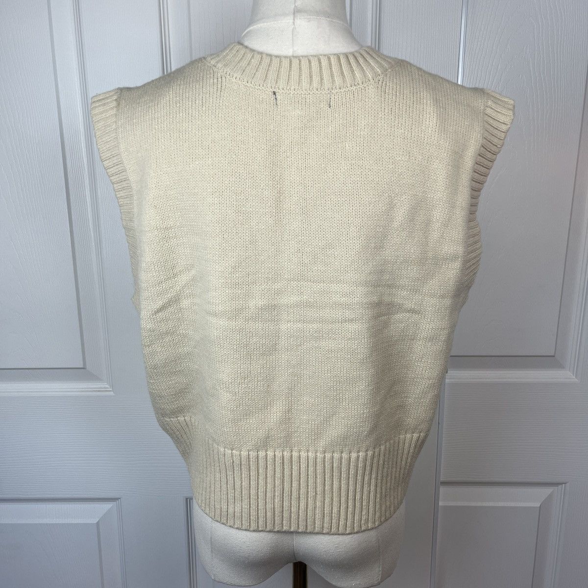 Other Love Tree brown argyle preppy sweater vest Size L / US 10 / IT 46 - 2 Thumbnail
