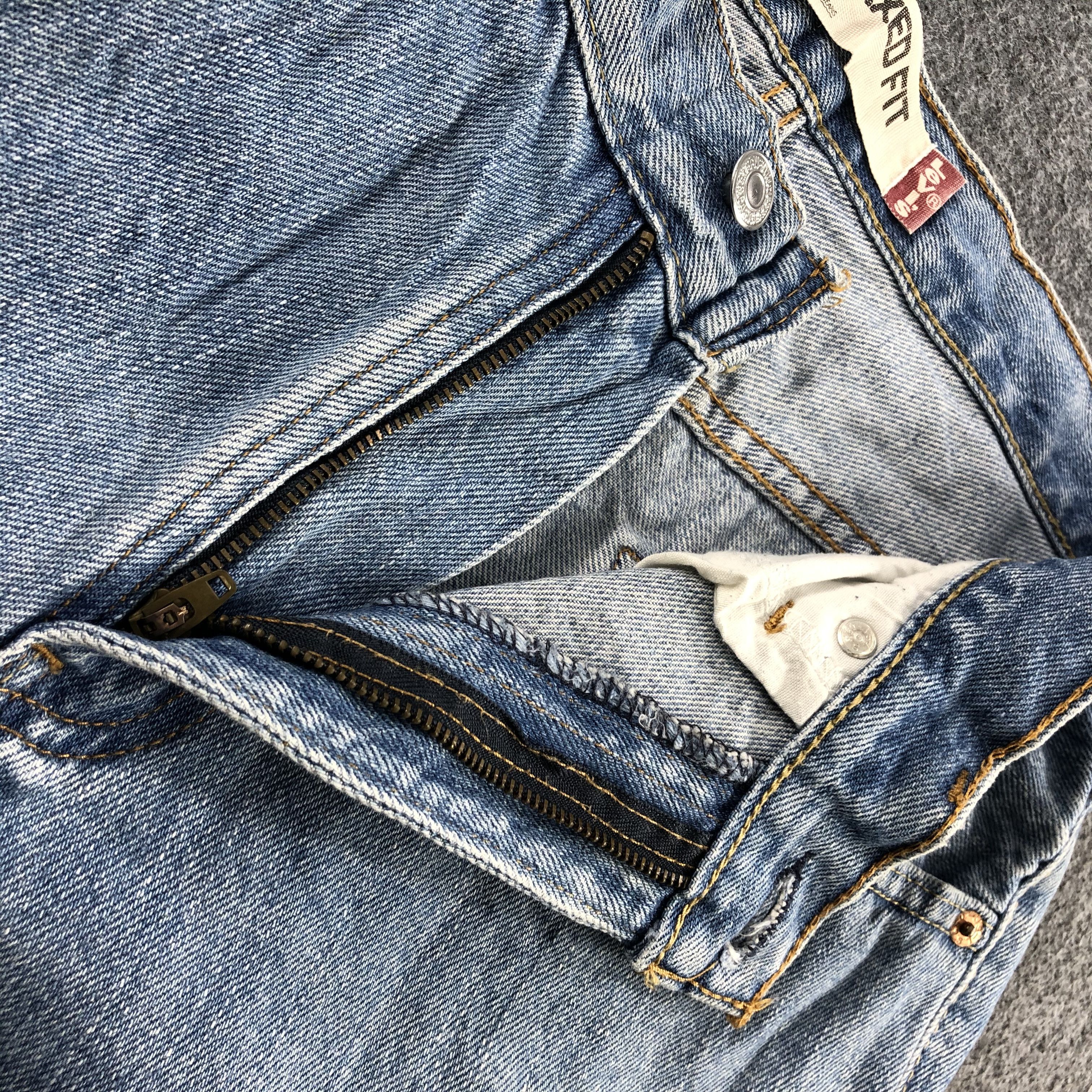 Levi's × Vintage Vintage 90s Levis Jeans Lot 550-JM784 Size US 30 / EU 46 - 7 Thumbnail
