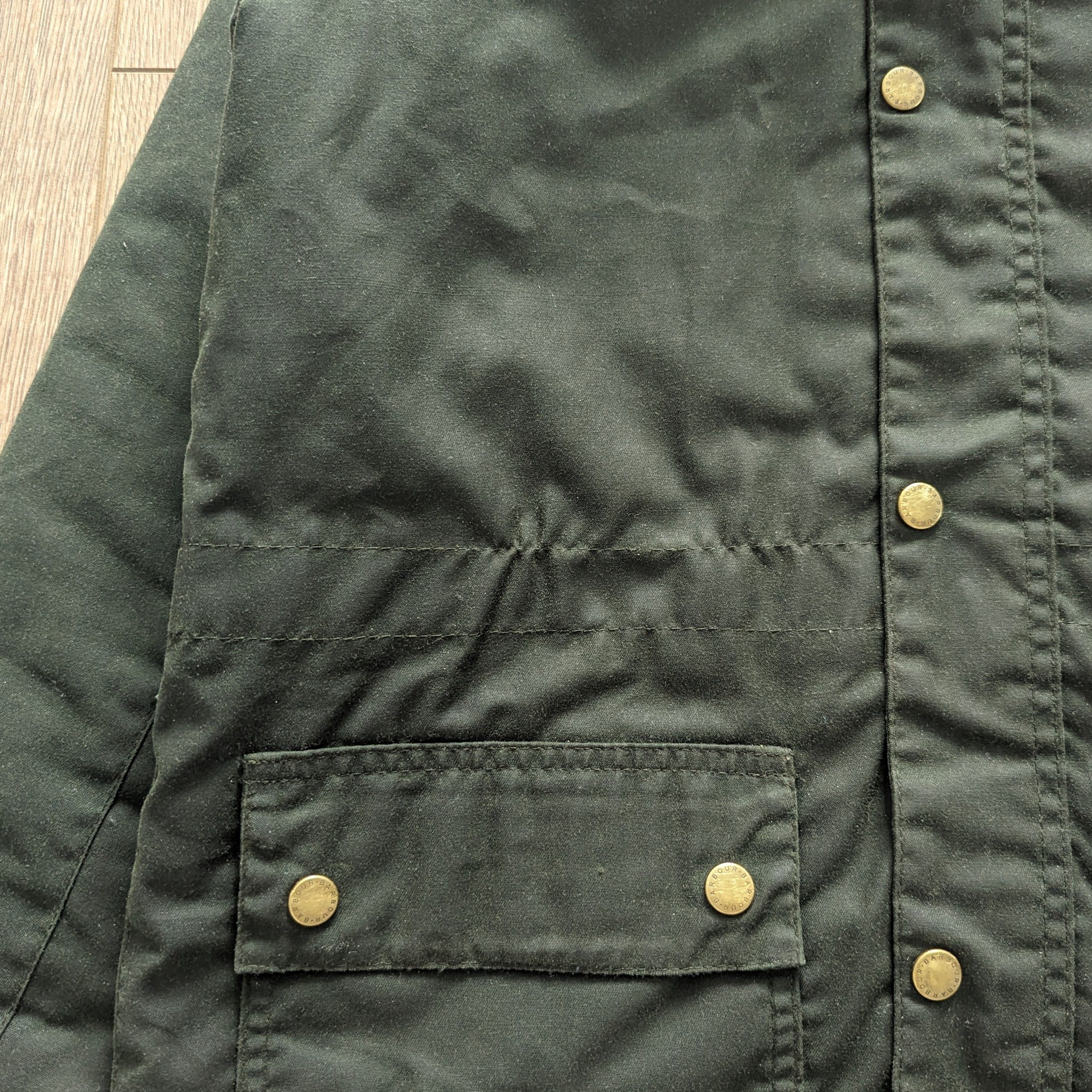 Barbour Barbour Boys Durham Wax Jacket Size XL Junior Waxed Cotton Size US XL / EU 56 / 4 - 7 Thumbnail