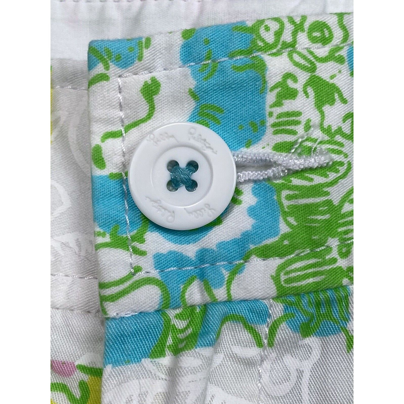Lilly Pulitzer Lilly Pulitzer Callahan Shorts Jungle Patchwork Tropical Size 26" / US 2 / IT 38 - 2 Thumbnail