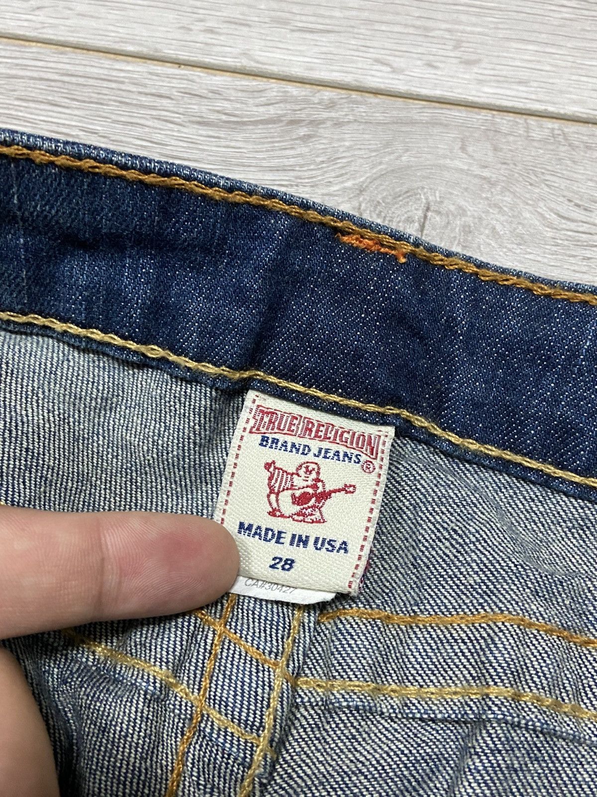 True Religion Low rise True Religion Johnny Y Jeans horse shoe Size 28" / US 6 / IT 42 - 7 Thumbnail