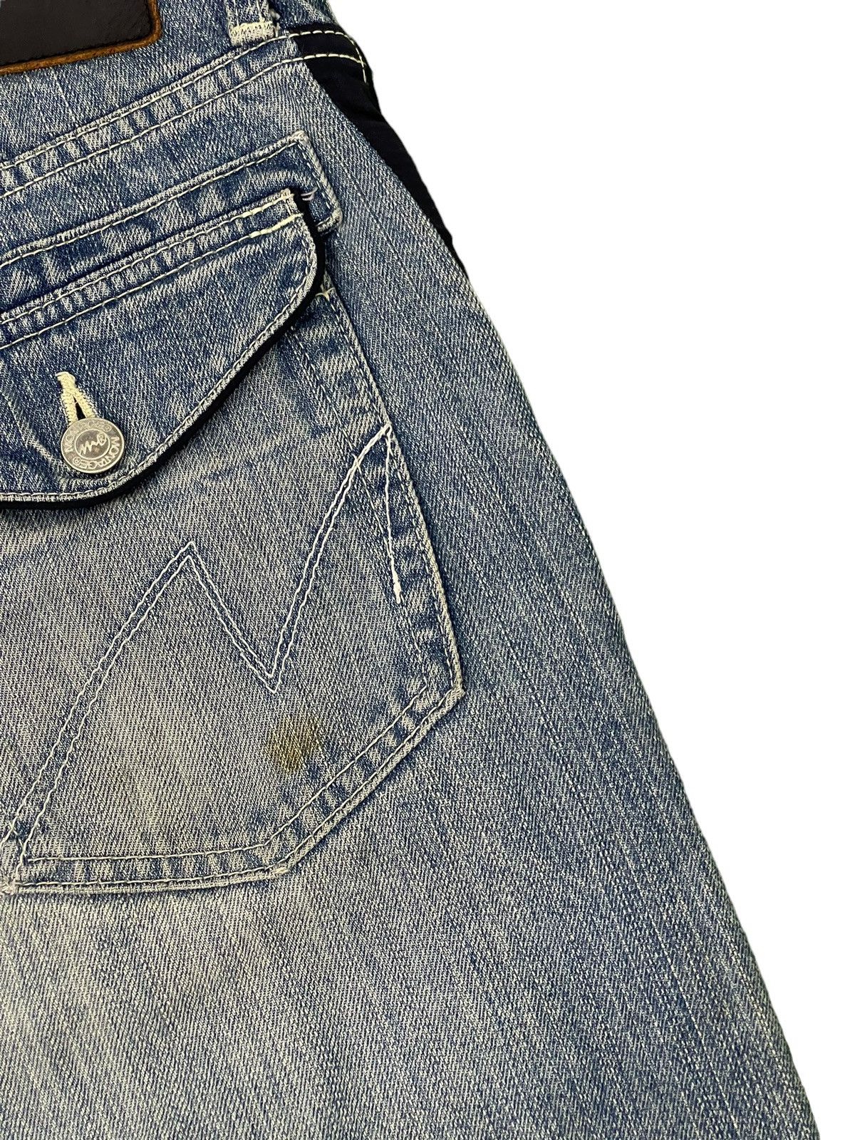 Japanese Brand Montage Japan Patchwork Denim Regular 6🟦7 Size US 32 / EU 48 - 17 Thumbnail