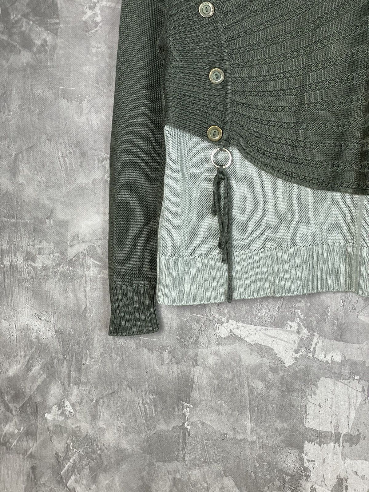Japanese Brand Avant Garde Abstract Design Knit Y2K Sweater Size M / US 6-8 / IT 42-44 - 5 Thumbnail