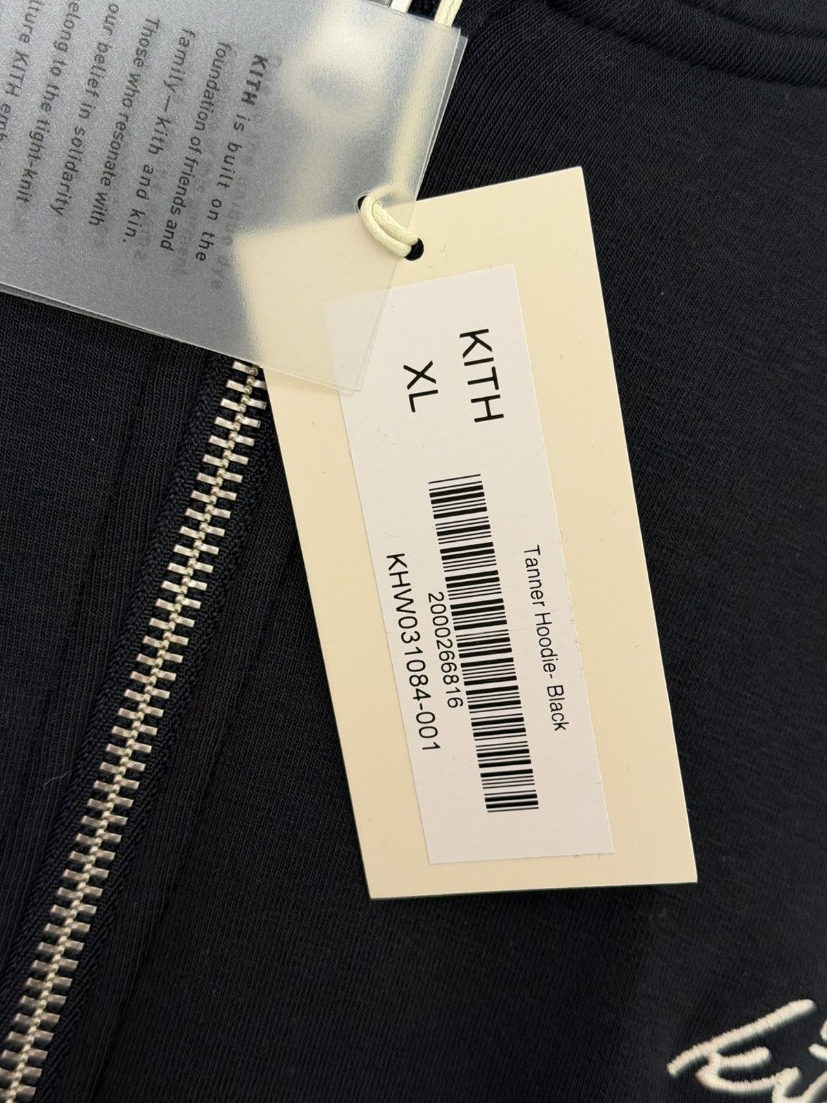 Kith Kith Tanner Hoodie Black Size US XL / EU 56 / 4 - 5 Thumbnail