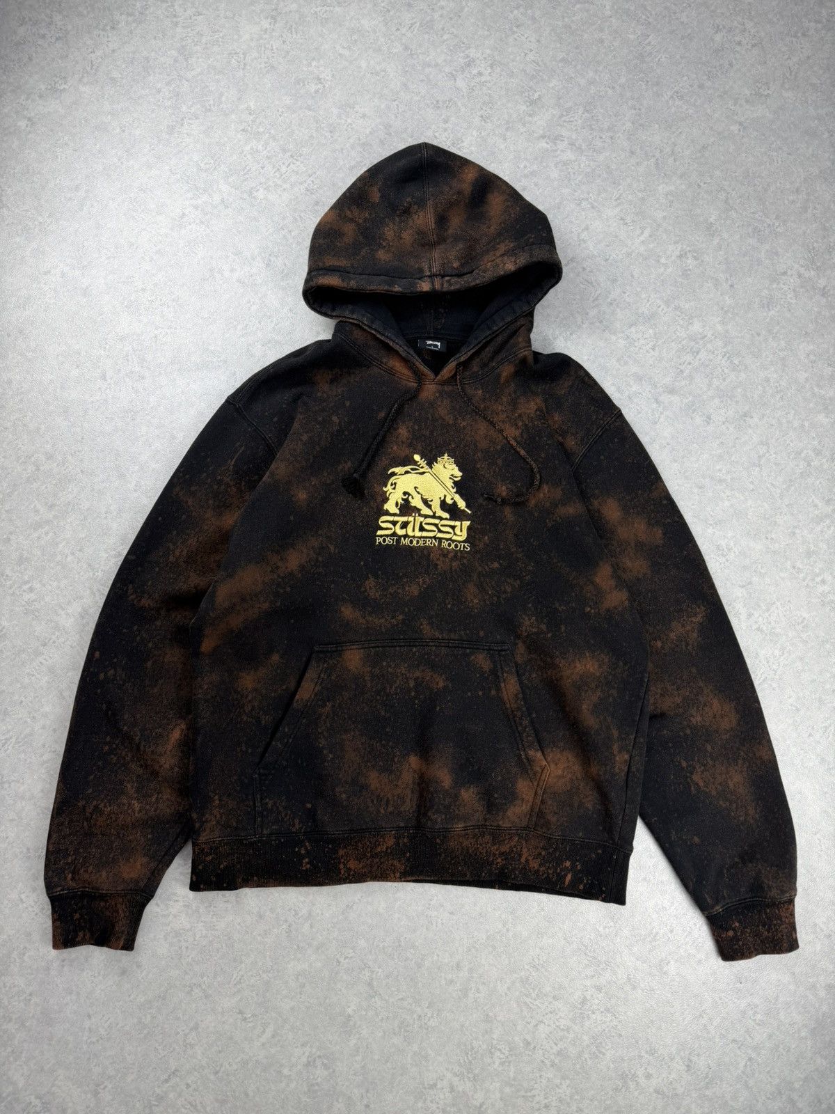 Stussy Stussy Custom Tie Dye Post Modern Roots Hoodie Size L Size US L / EU 52-54 / 3 - 1 Thumbnail