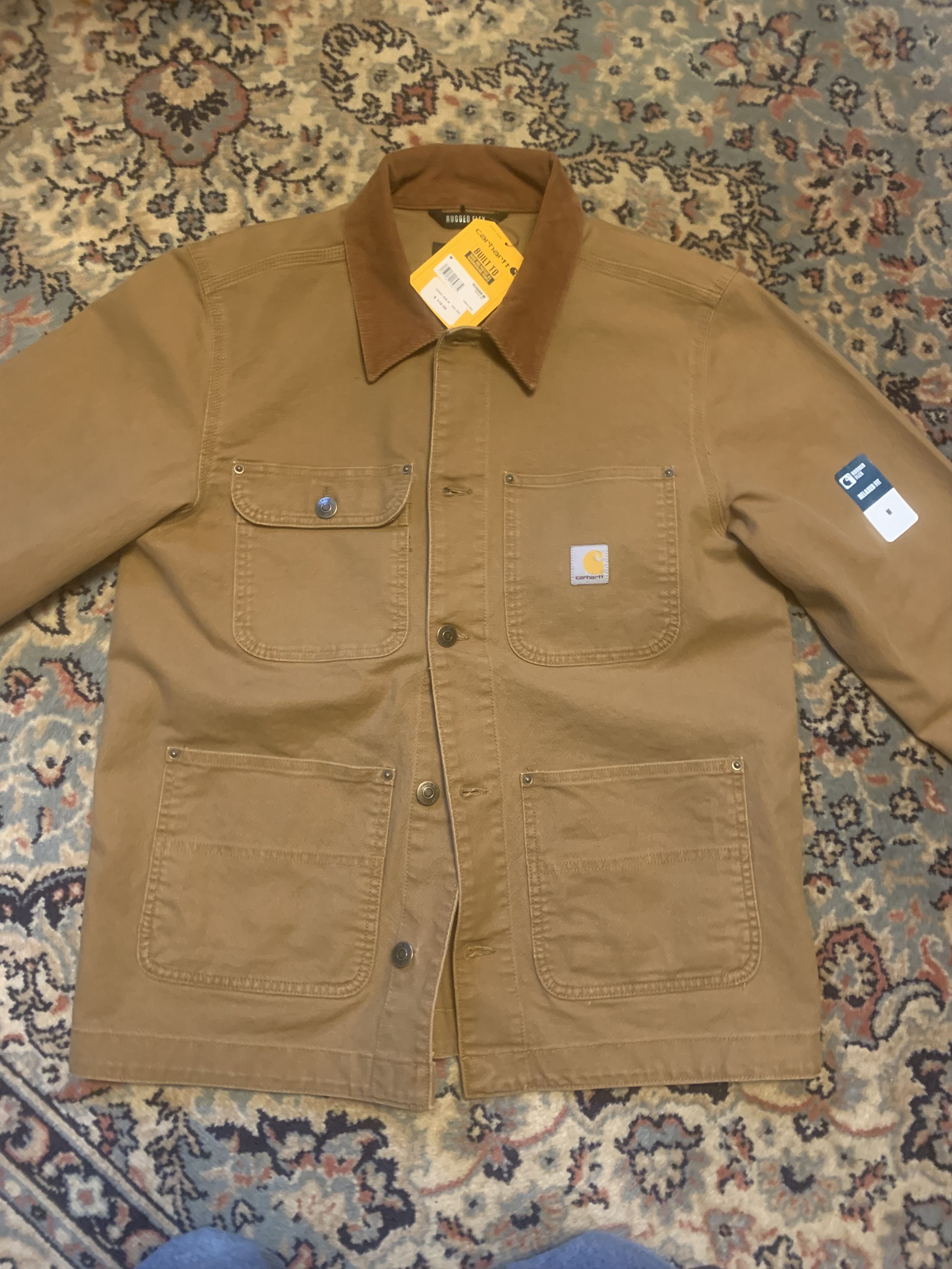 Carhartt Carhartt Mens Unlined Michigan Chore Coat Size M