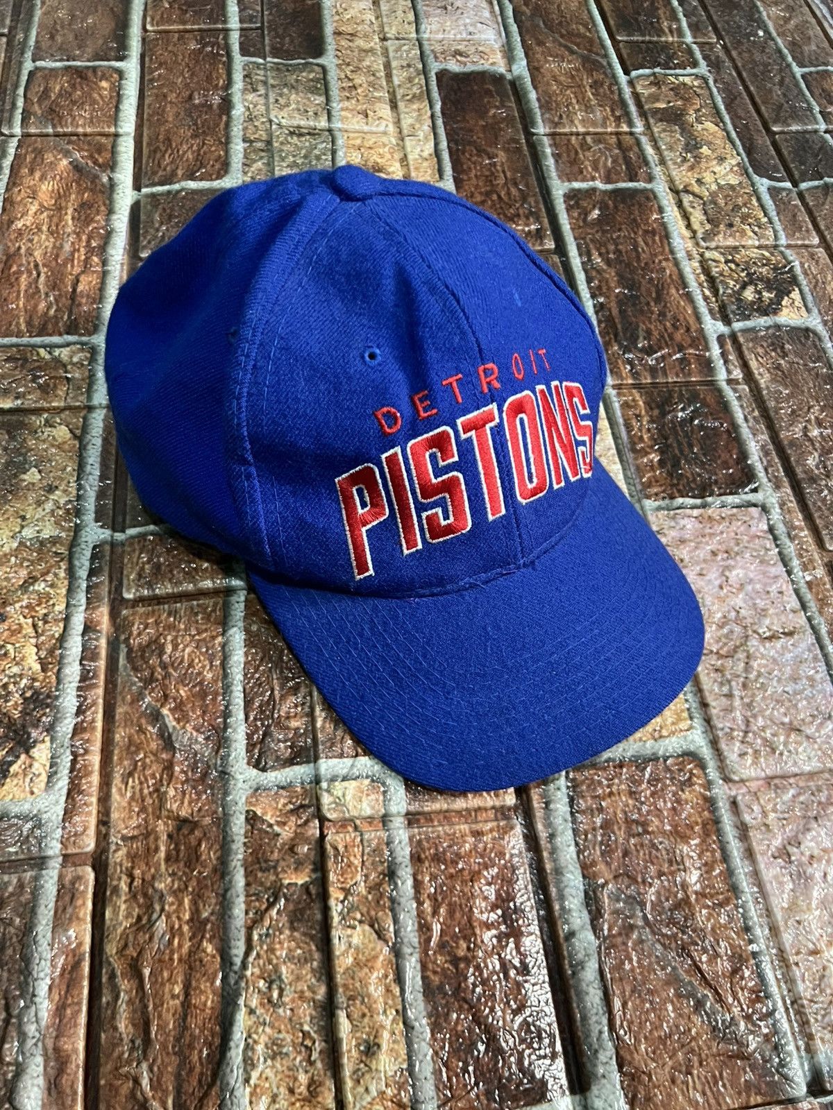 Starter Vintage Starter Detroit Pistons wool arc logo snapback Size ONE SIZE - 1 Thumbnail