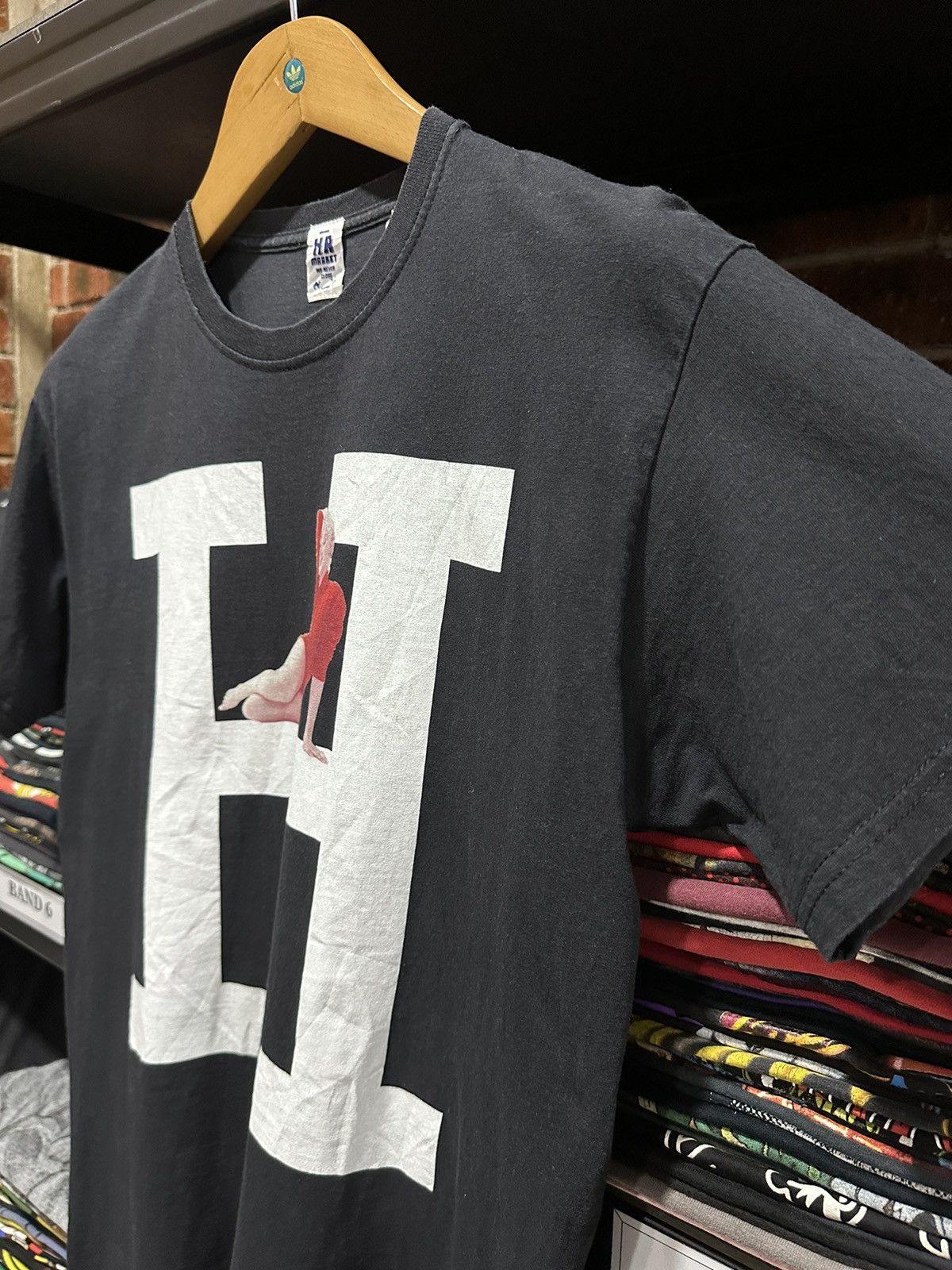 Band Tees × Japanese Brand Marilyn Monroe Hollywood Ranch Market HR Faded Tee Size US M / EU 48-50 / 2 - 6 Thumbnail