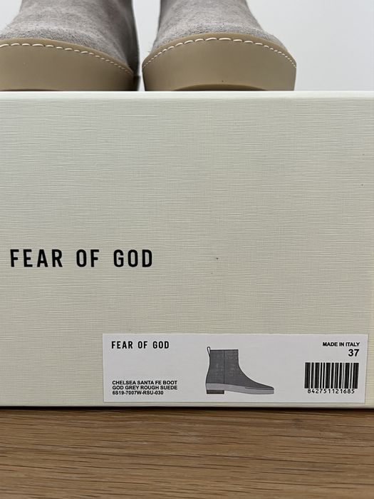 Fear Of God Chelsea Santa Fe Ankle Boots - Black main image 1