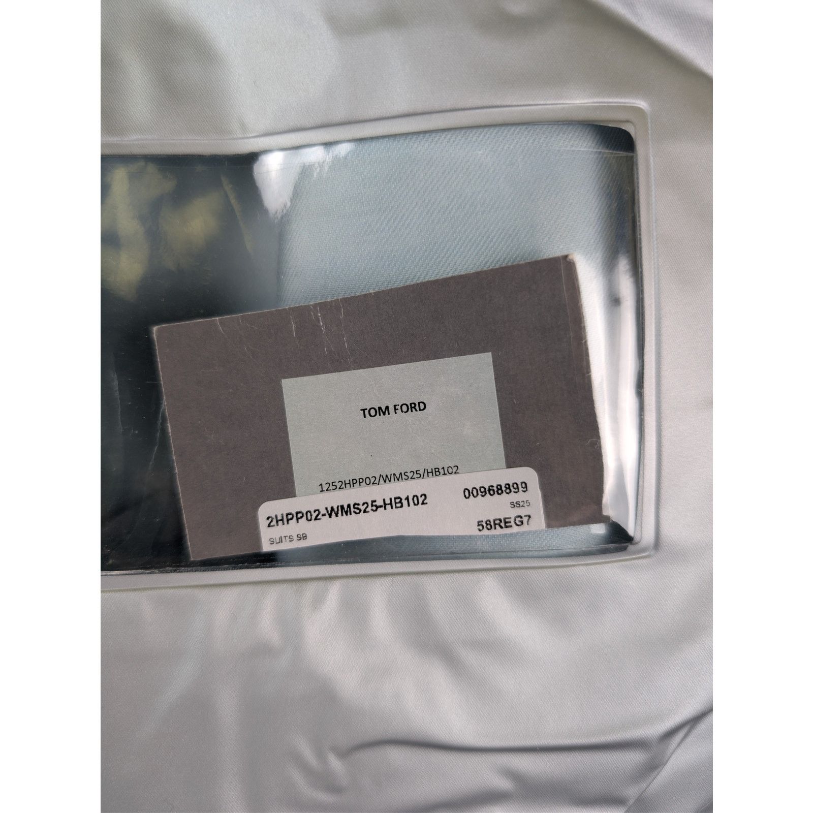 Tom Ford o1rshd1 Suits Blazer And Pants in Light Shiny Blue Size US XXL / EU 58 / 5 - 23 Thumbnail