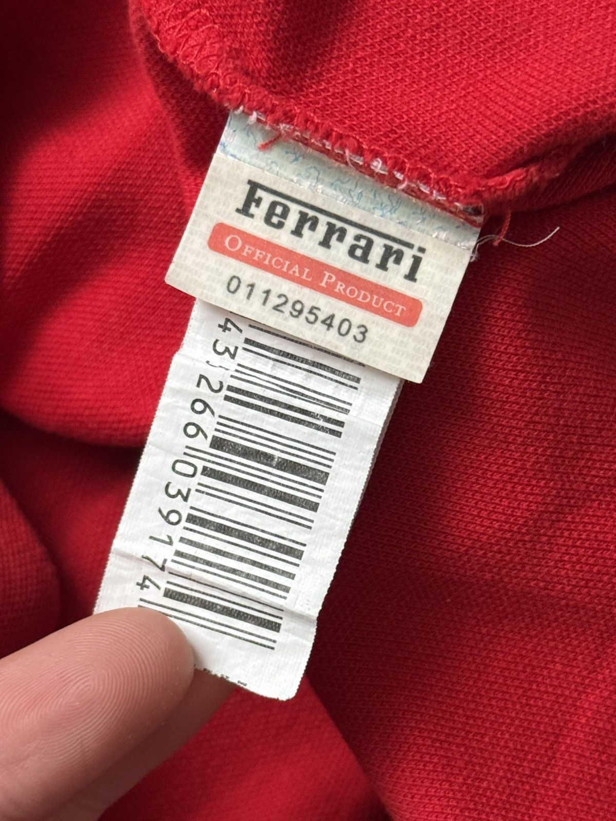 Ferrari × Vintage Ferrari XL Red polo tee T-shirt tank racing Size US XL / EU 56 / 4 - 11 Thumbnail