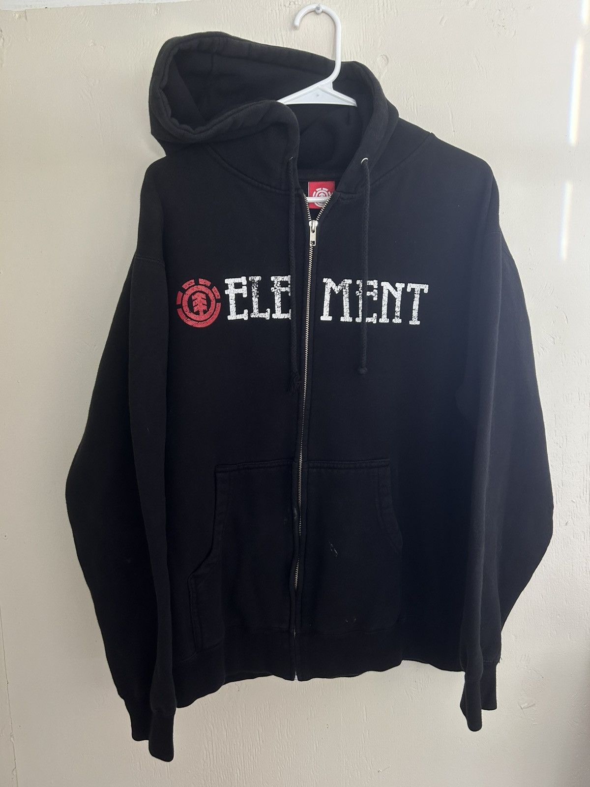 Element Vintage Element Skateboards Logo Zip Up Hoodie Size US M / EU 48-50 / 2 - 1 Thumbnail