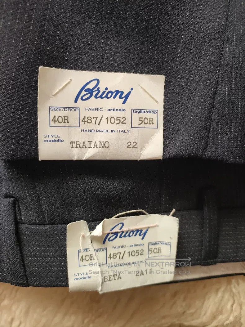 Brioni Brioni Fine striped suit set Size US M / EU 48-50 / 2 - 4 Thumbnail