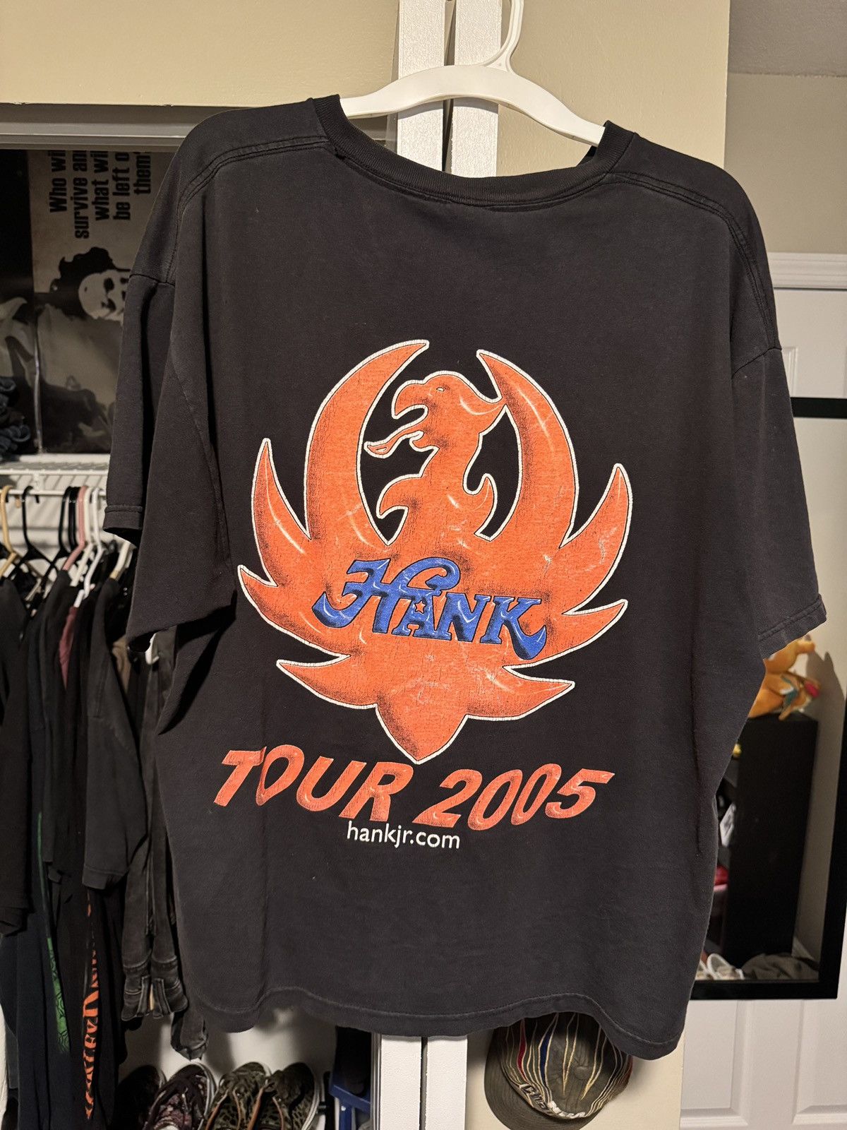 Vintage Hank Jr 2005 Vintage Tee Size US XL / EU 56 / 4 - 2 Thumbnail