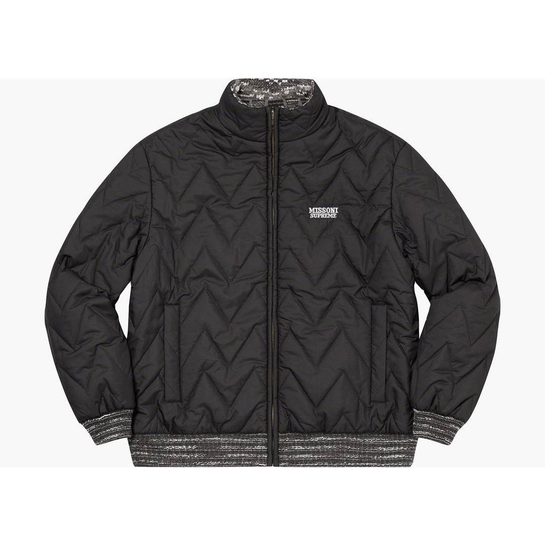 Supreme Supreme x Missoni Reversible Knit Jacket M – Black – W Tags Size US M / EU 48-50 / 2 - 4 Thumbnail