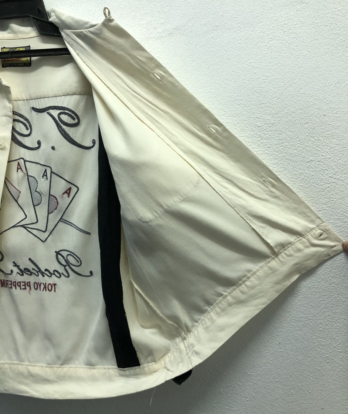 Japanese Brand Rocket Sounds "T.P.L." Tokyo Peppermint Bowling Shirt Size US L / EU 52-54 / 3 - 14 Thumbnail
