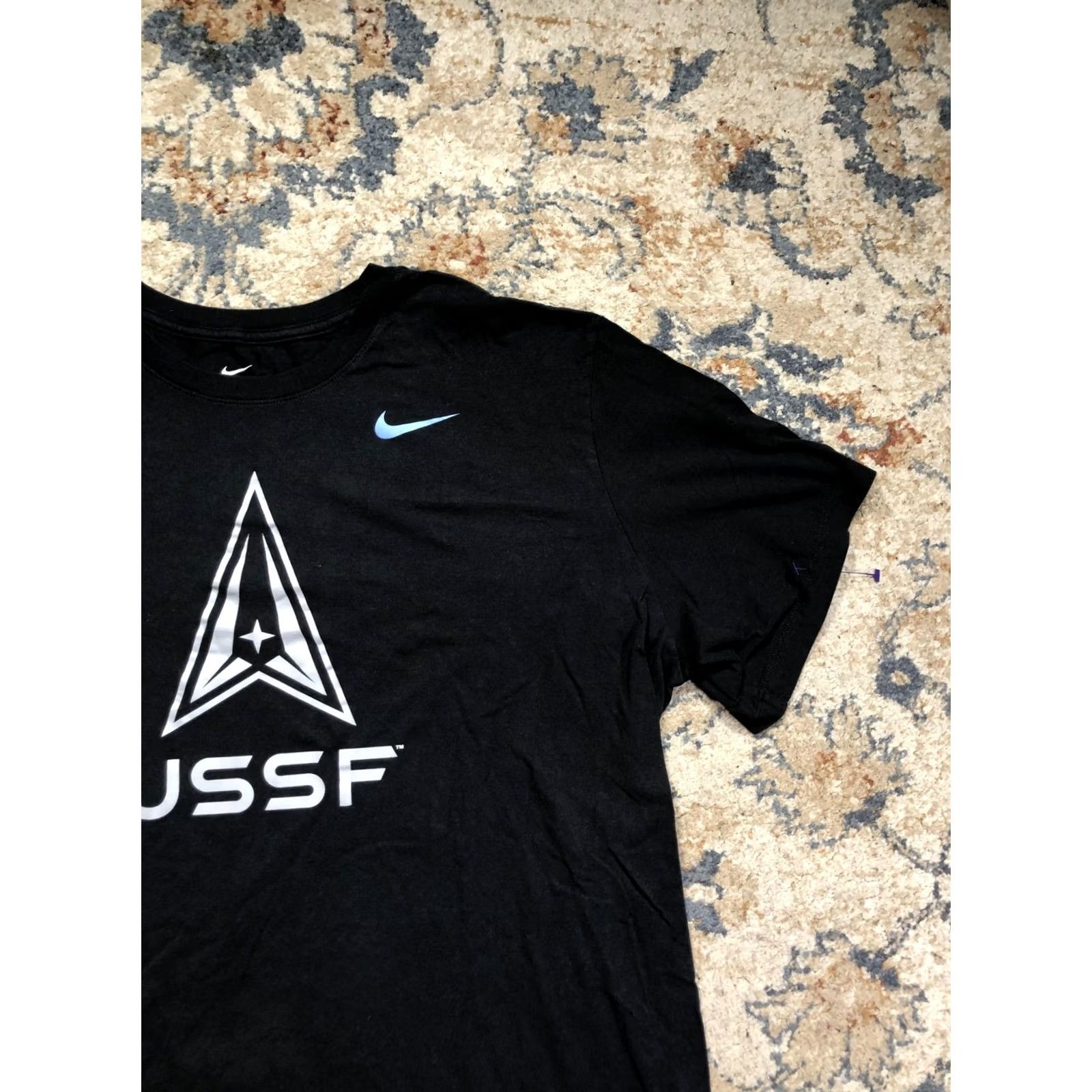 Nike Nike USSF Space Force Shirt Mens 2XL Black AF Graphic Tee Crewneck Military Size US XXL / EU 58 / 5 - 4 Thumbnail