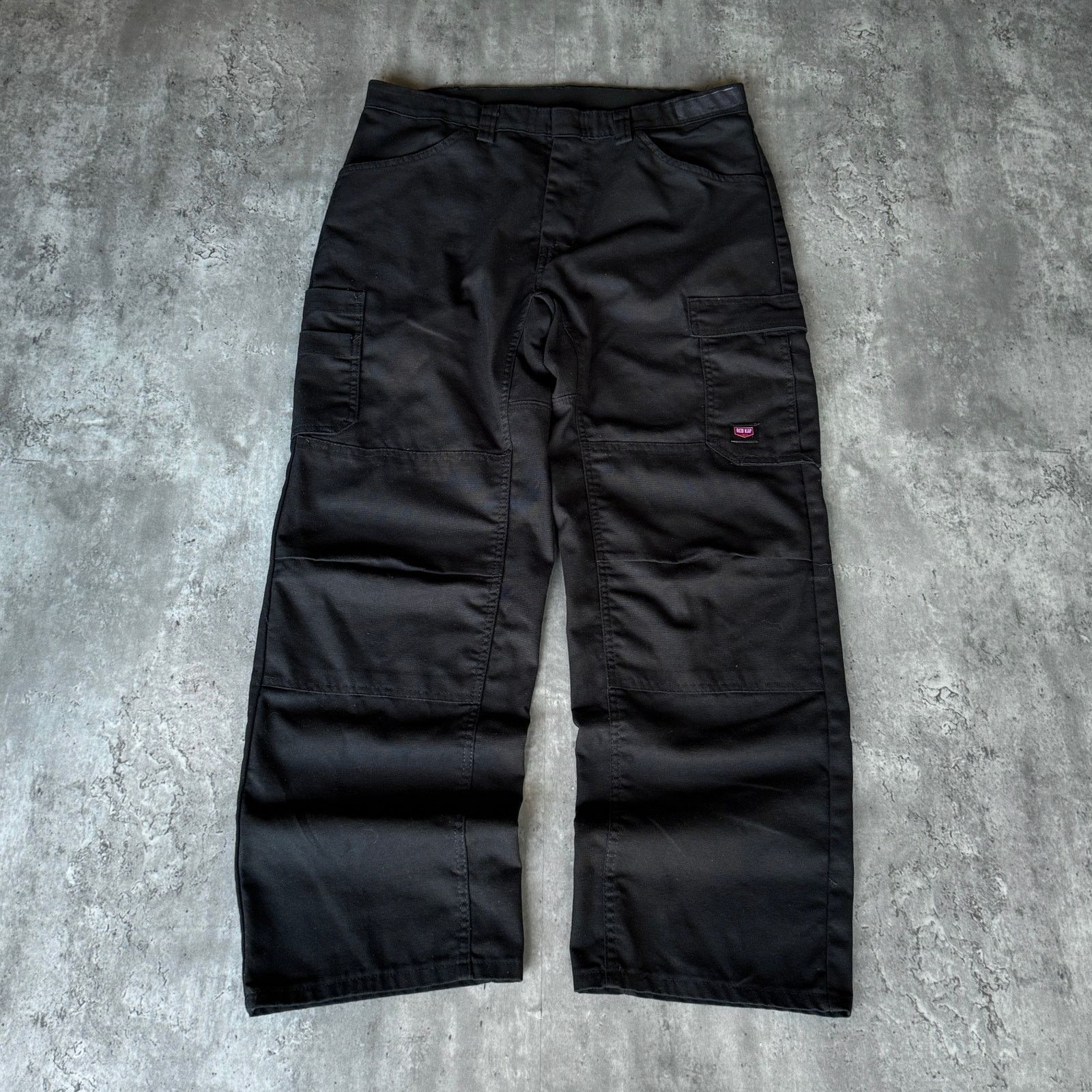 Carhartt × Japanese Brand × Vintage Vintage Y2K Baggy Carhartt Style Double Knee Cargo Pants Size US 36 / EU 52 - 1 Thumbnail